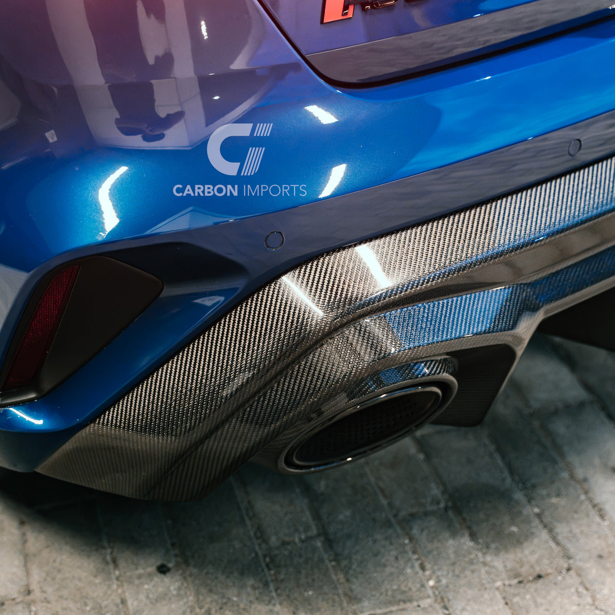 Audi RS3 8Y.5 Carbon Fiber Rear Diffuser 2025-2026 V1