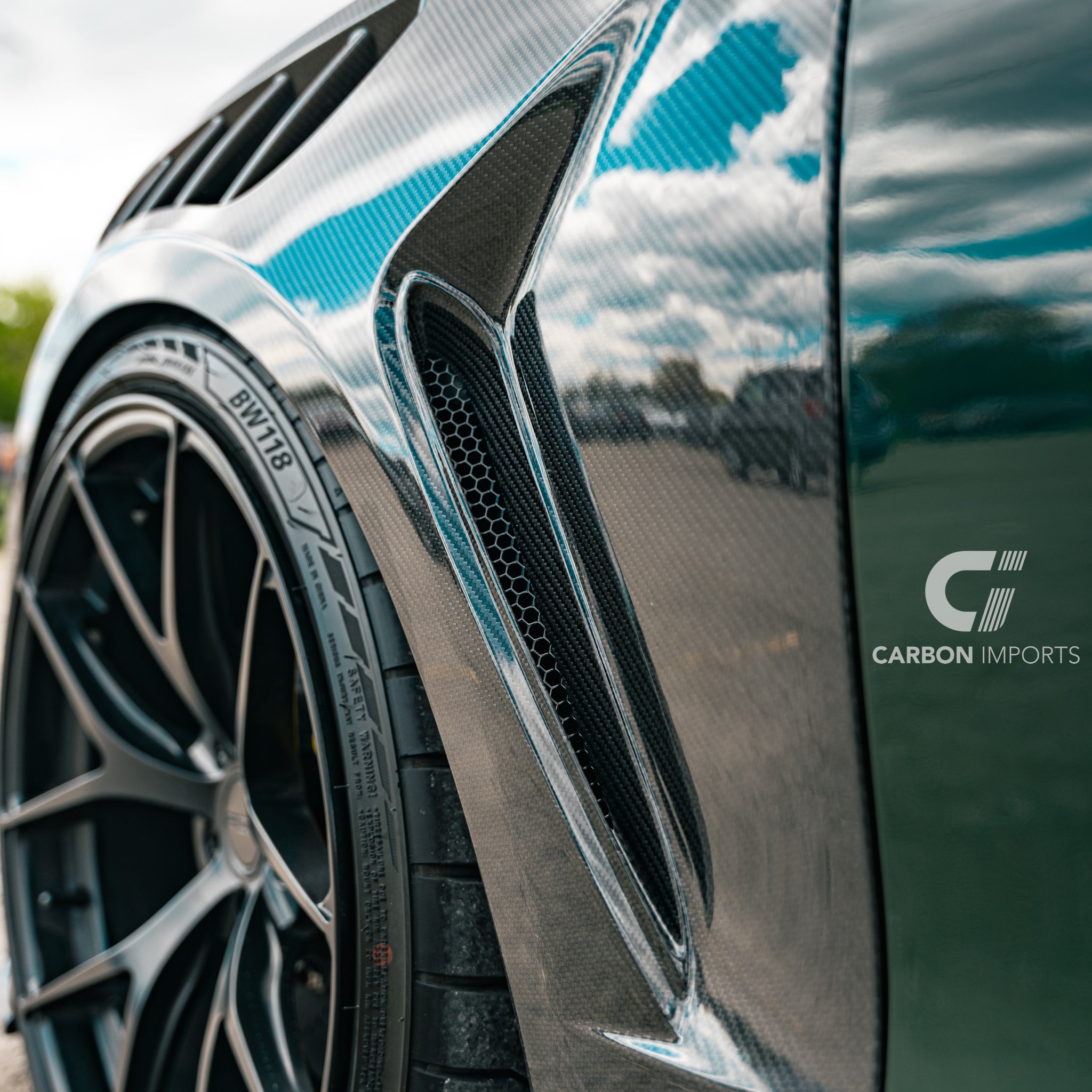Audi S5/A5 B8.5 Carbon Fiber Fenders 2013-2016