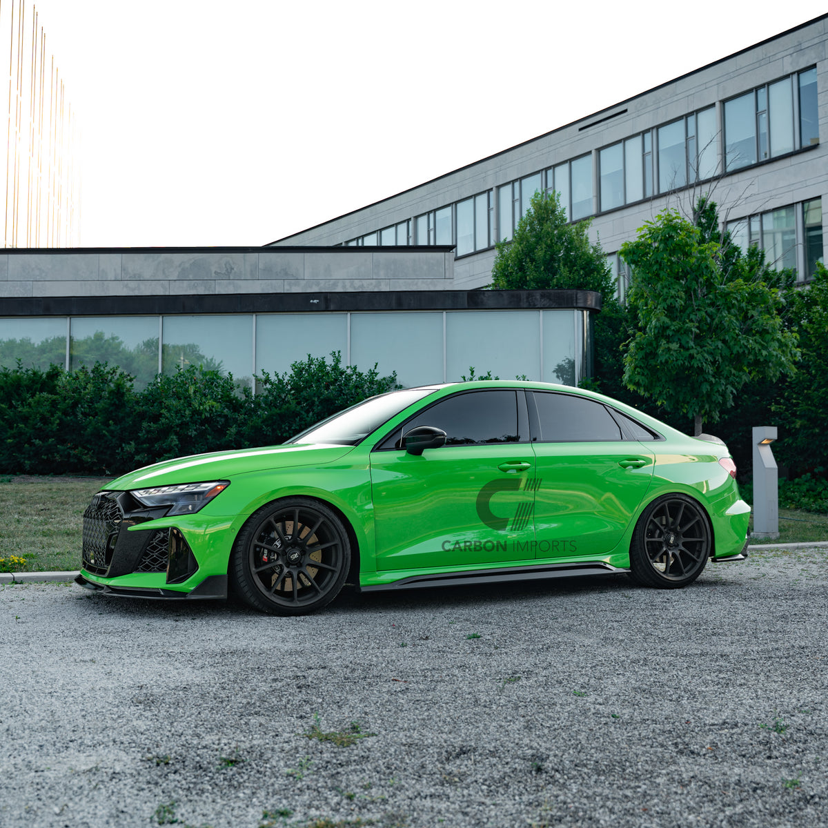 Audi RS3 8Y.5 Carbon Fiber Front Lip 2025-2026 V2