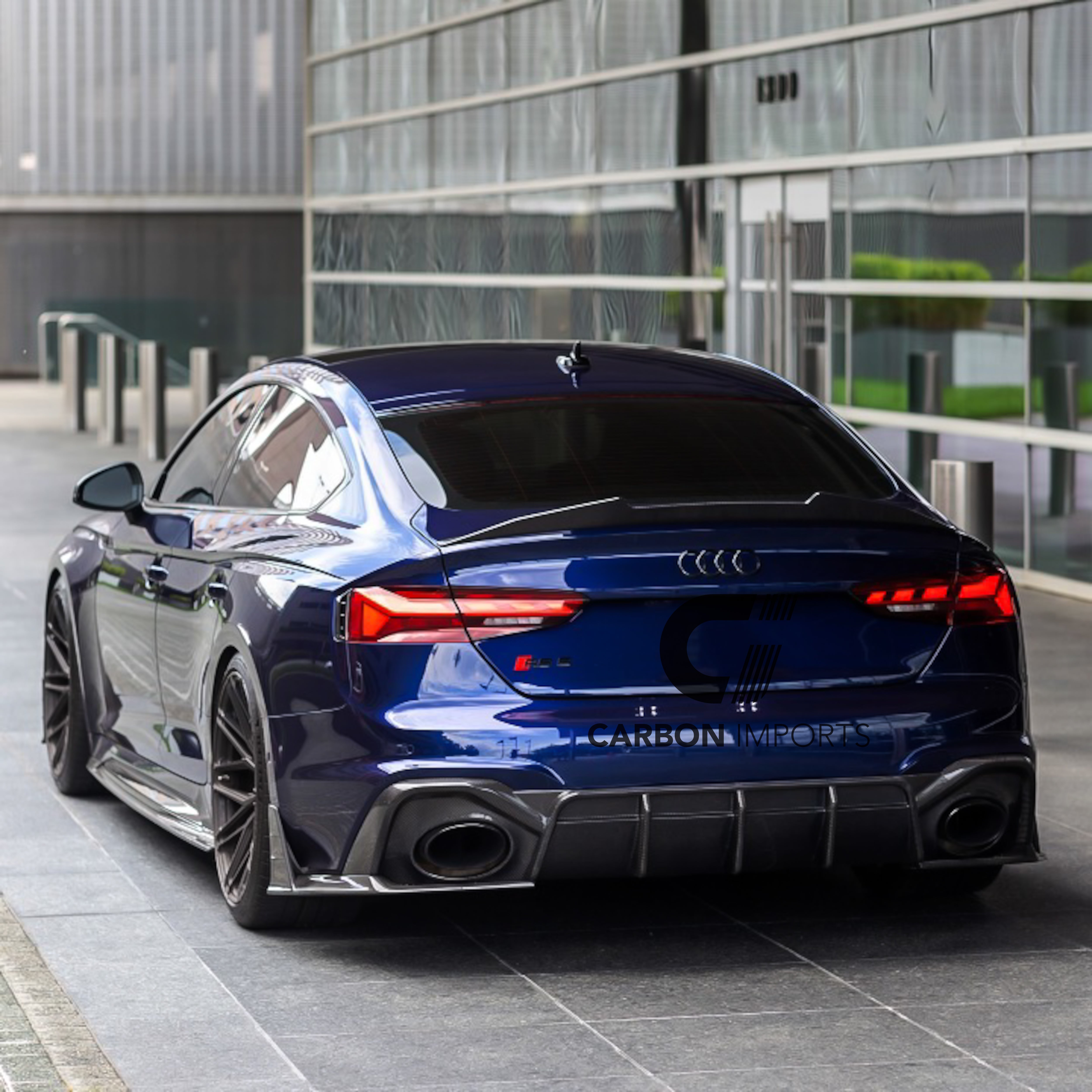 Audi A5/S5/RS5 B9/B9.5 Carbon Fiber Trunk Lip 2017-2025 V2