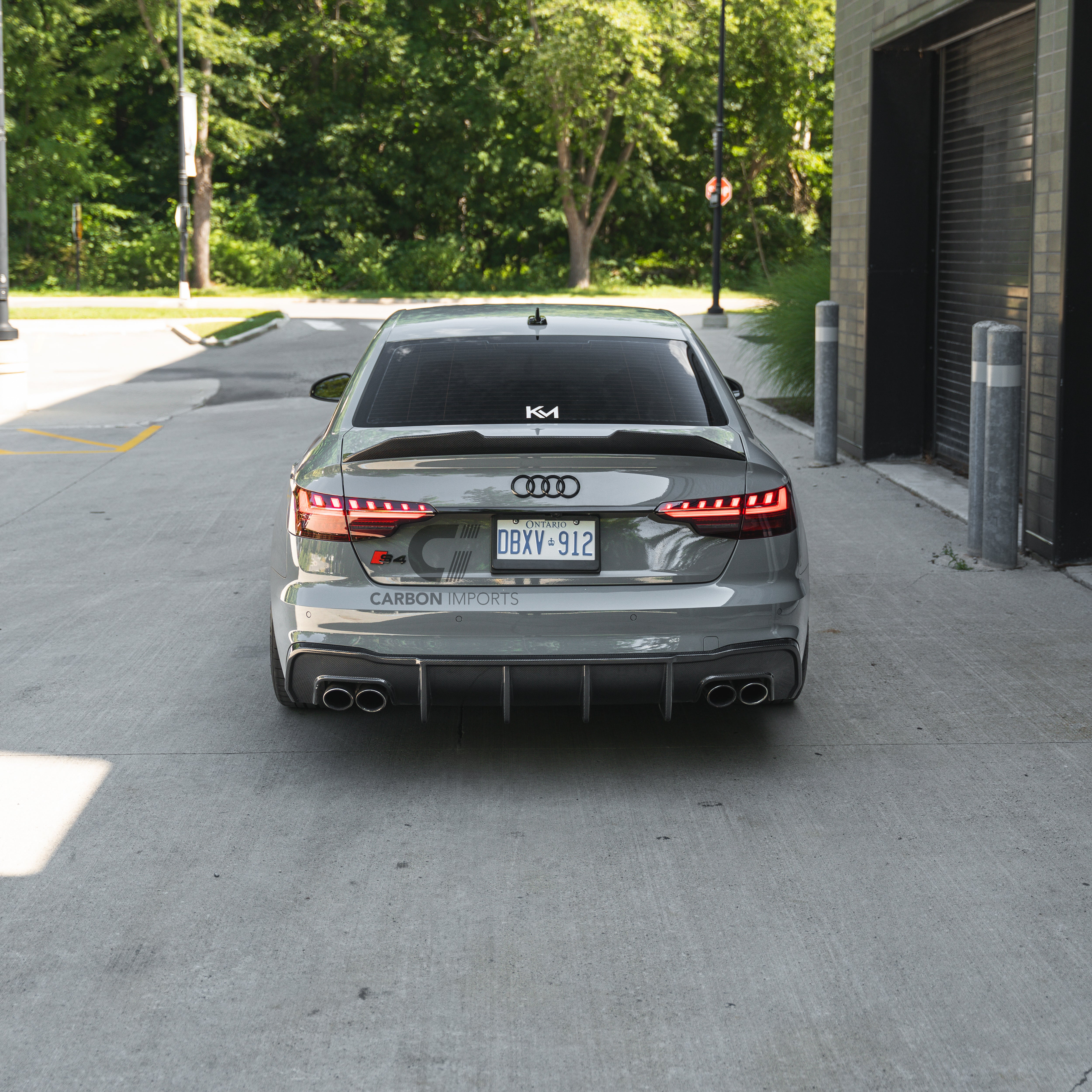 Audi S4 B9.5 Carbon Fiber Rear Diffuser 2020-2025