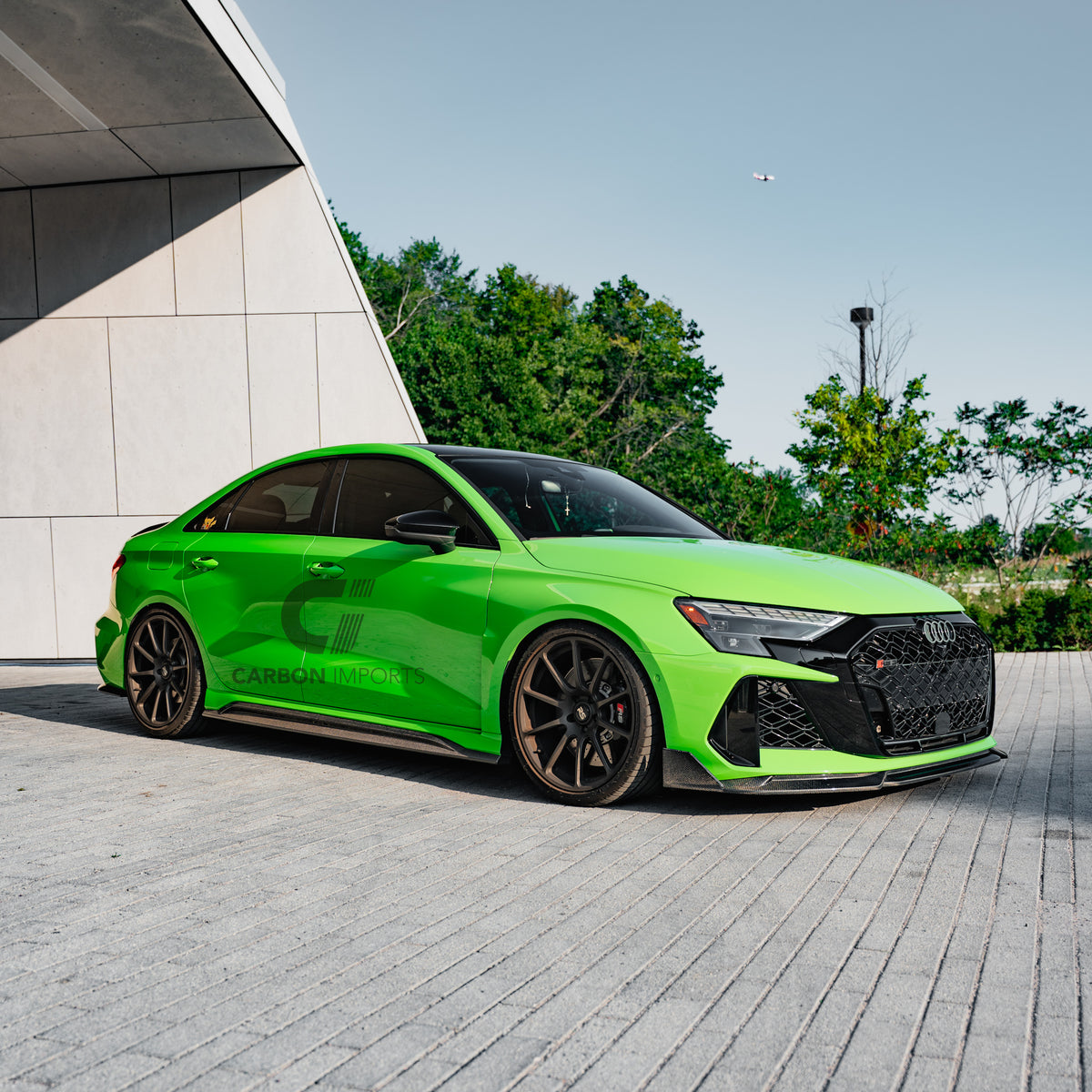 Audi RS3 8Y.5 Carbon Fiber Side Skirts 2025-2026