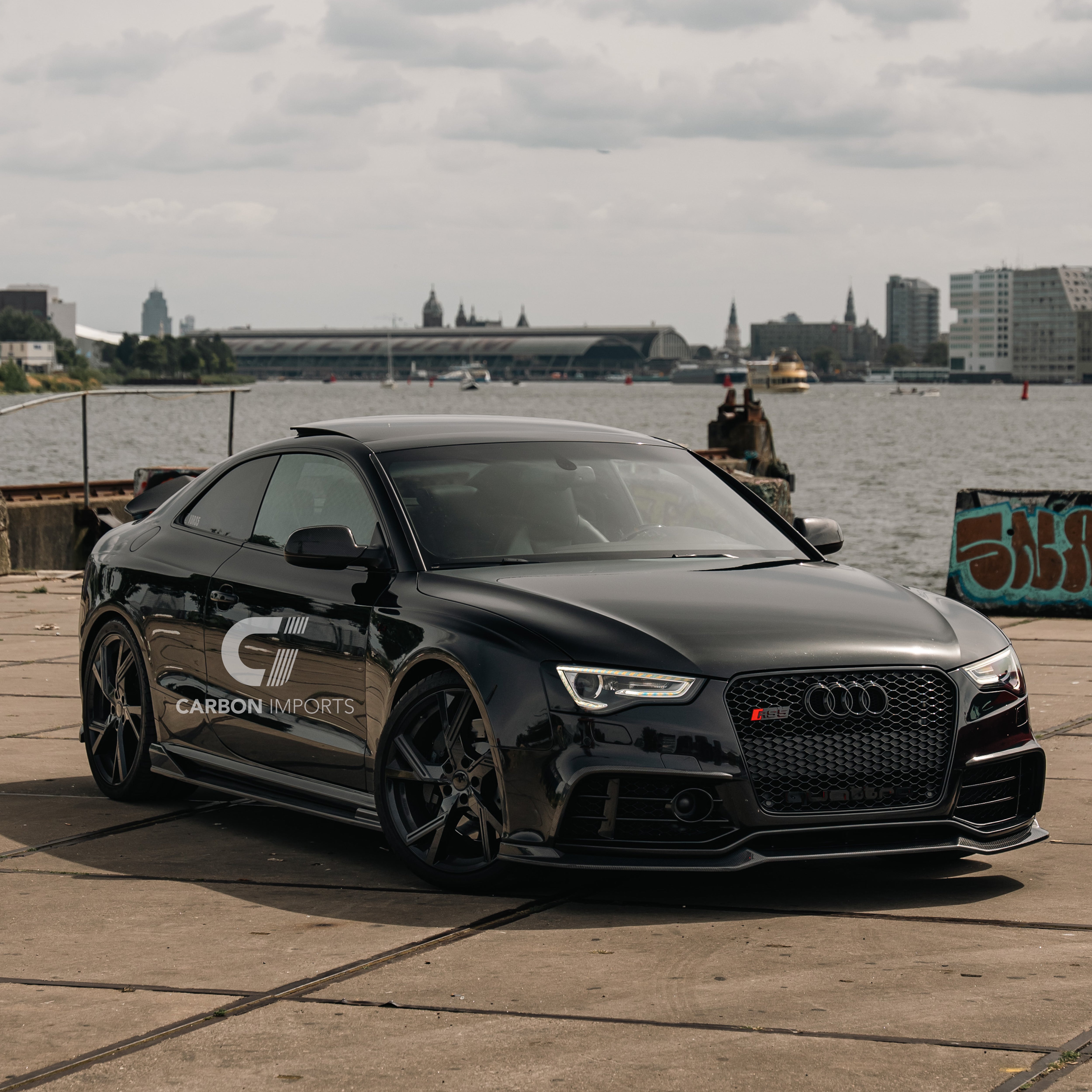 Audi RS5 B8/B8.5 Carbon Fiber Side Skirts 2010-2016