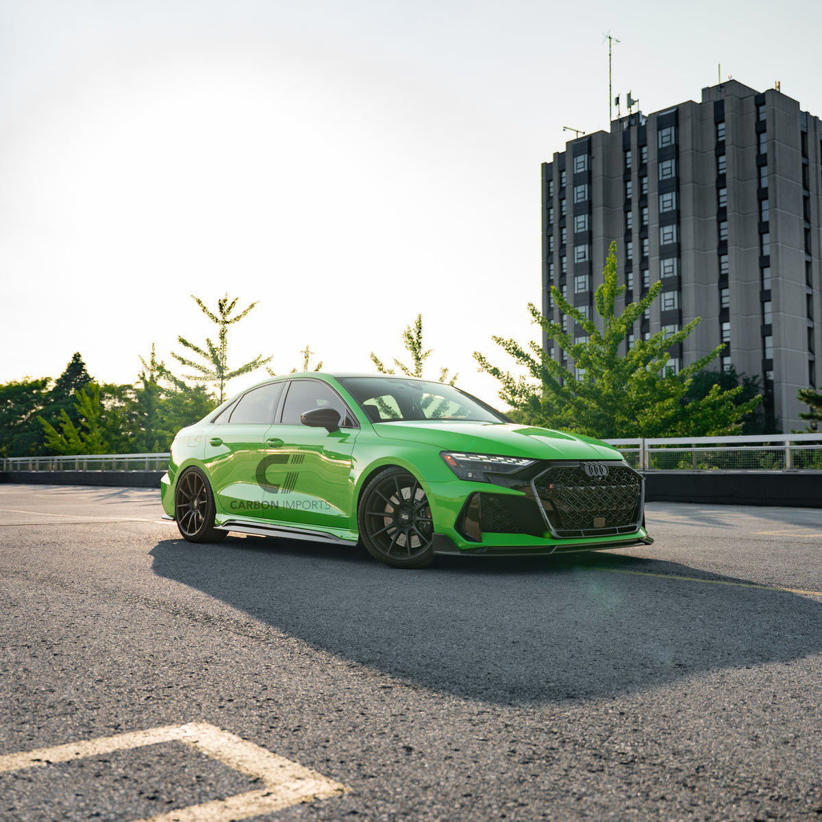 Audi RS3 8Y.5 Carbon Fiber Front Lip 2025-2026 V2