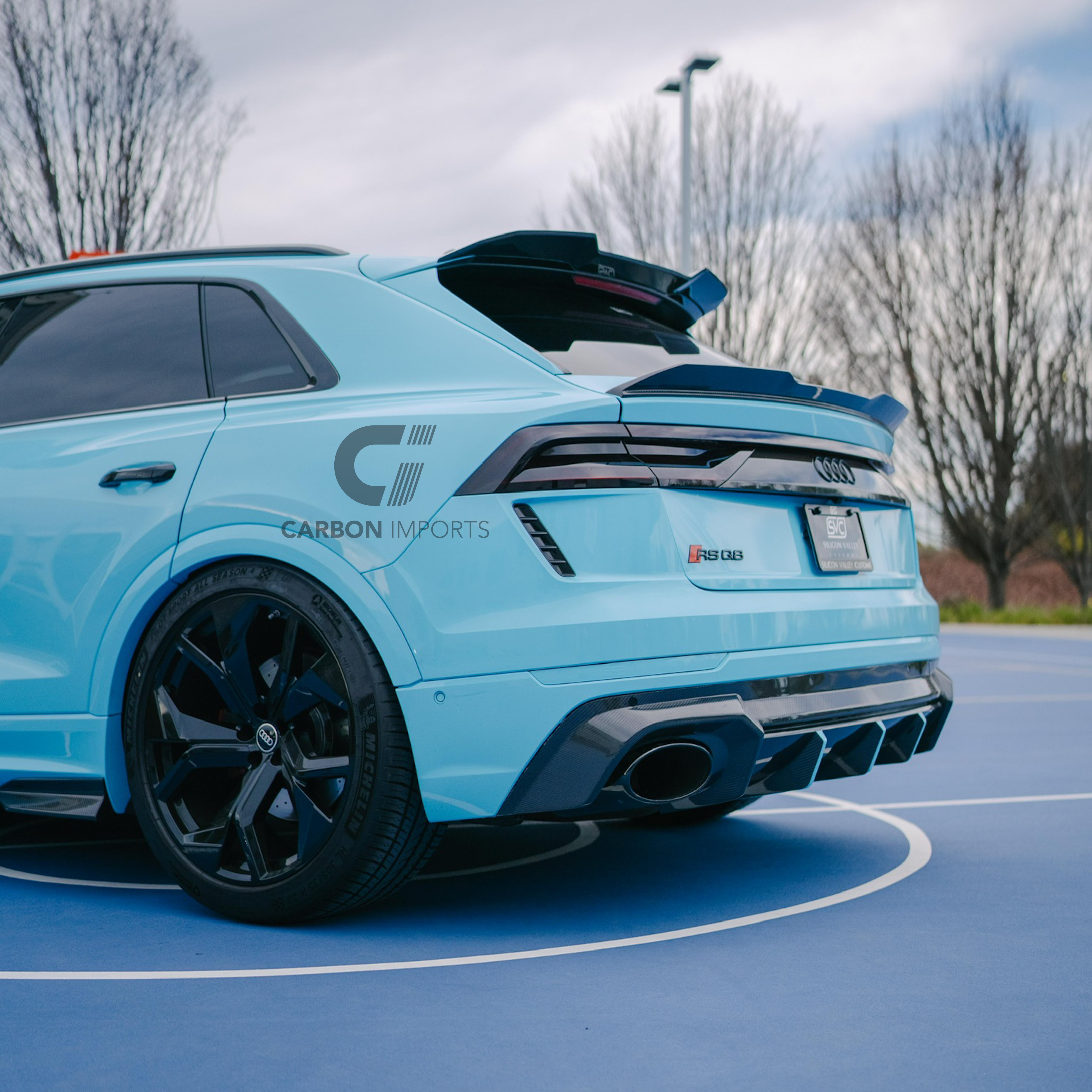 Audi RSQ8 Carbon Fiber Roof Spoiler 2020-2024