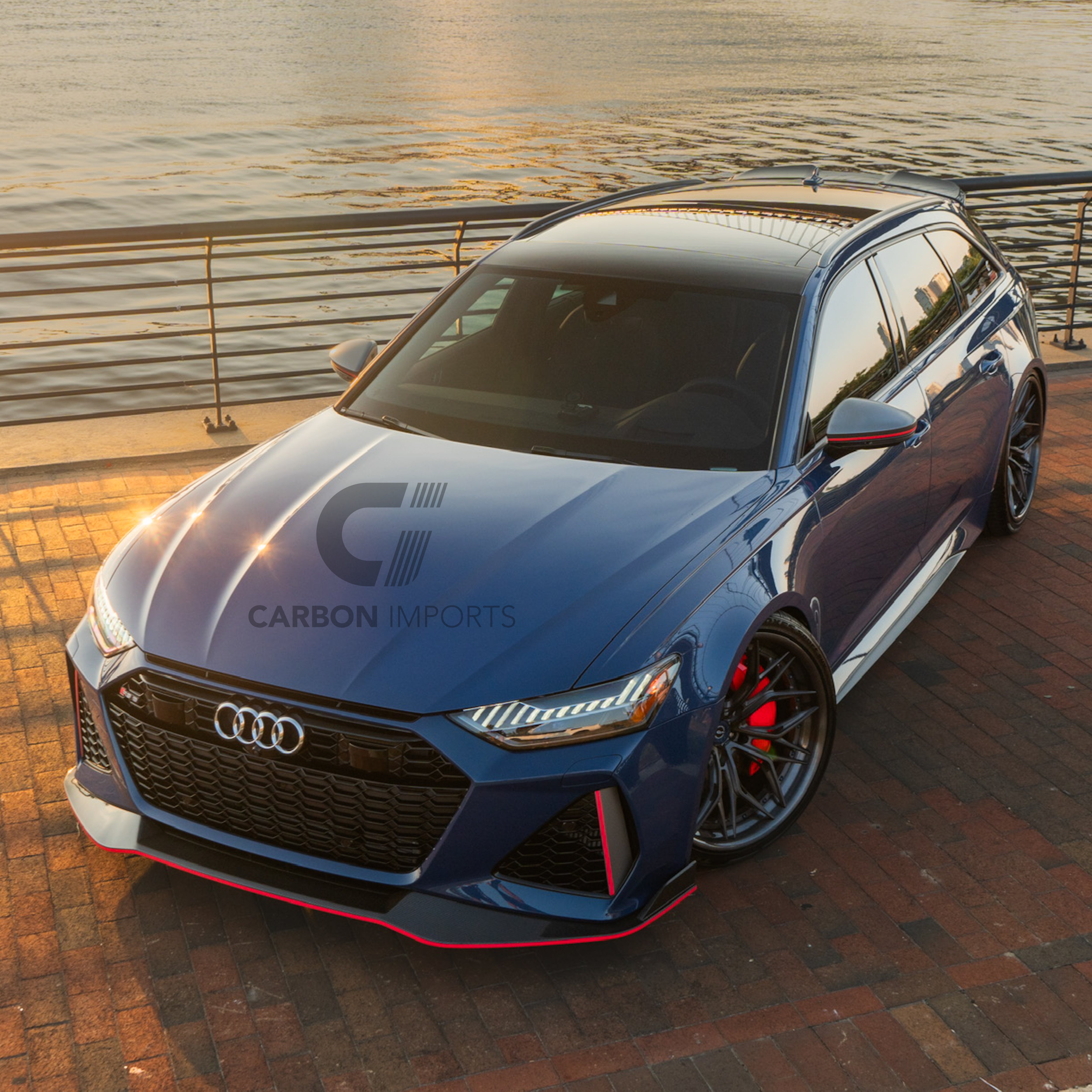 Audi RS6/RS7 C8 Carbon Fiber Front Lip 2020-2026