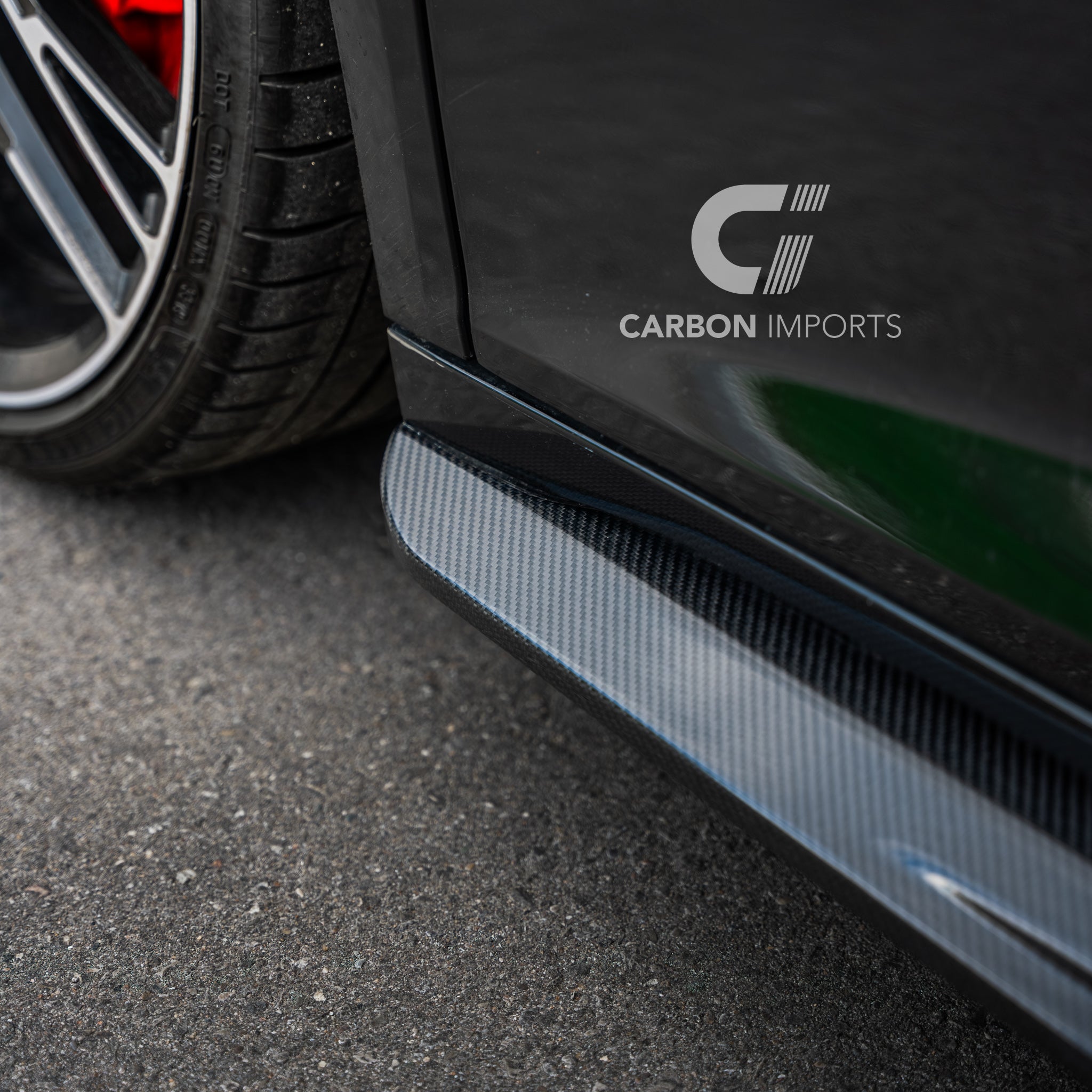 Audi R8 Gen 2.5 Carbon Fiber Side Skirts 2020-2023