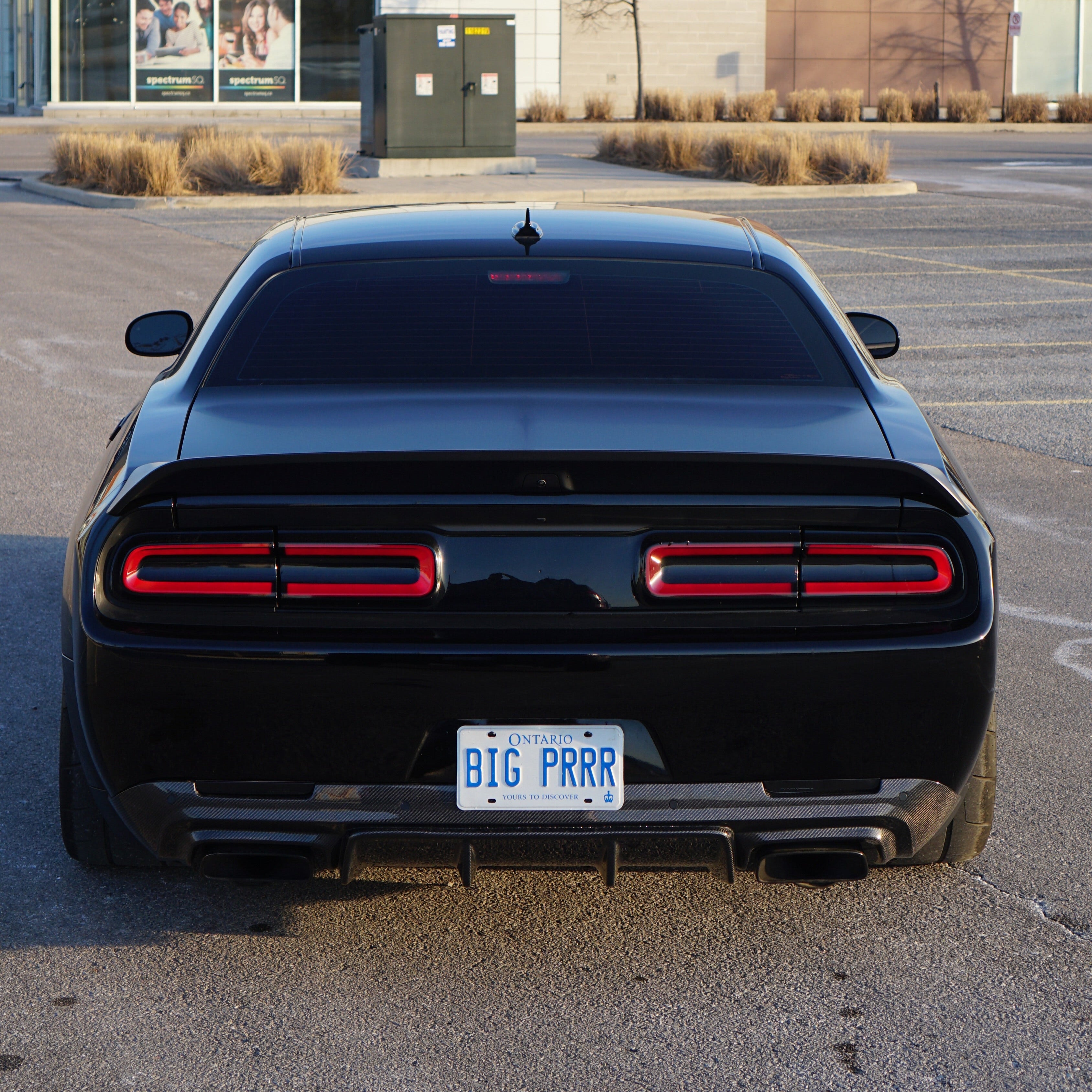 Dodge Challenger Hellcat Carbon Fiber Rear Diffuser