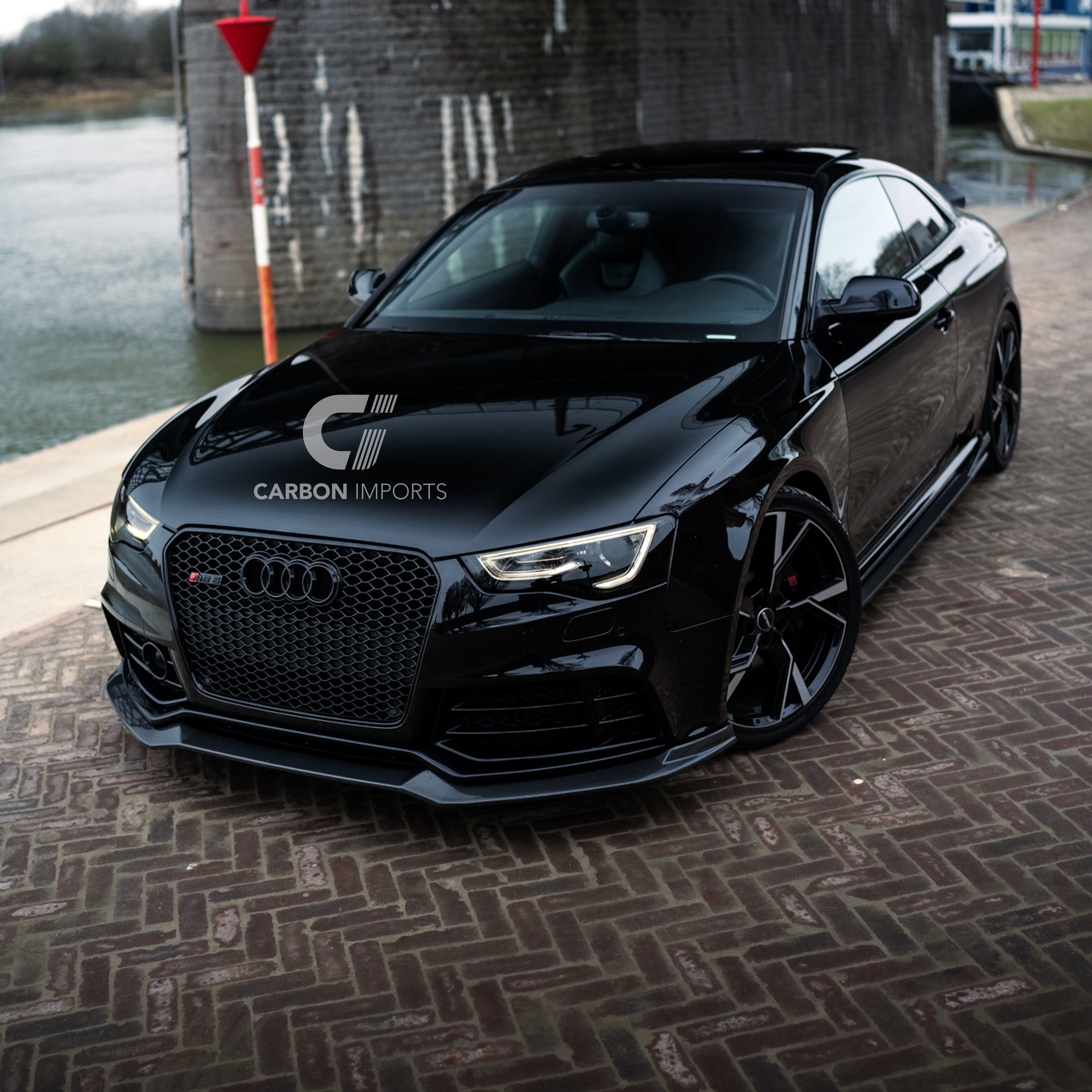 Audi RS5 B8/B8.5 Carbon Fiber Front Lip 2010-2016