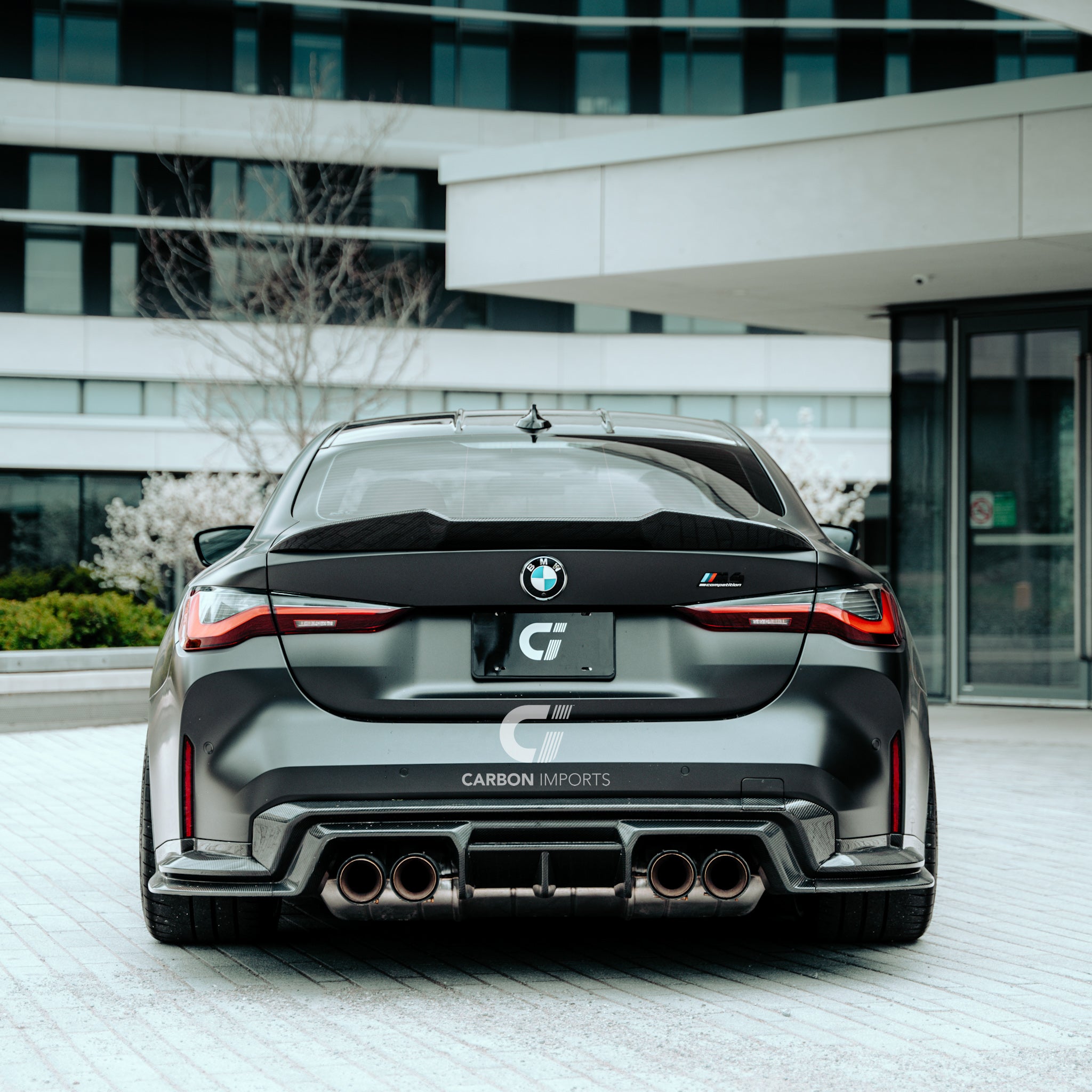 BMW M3/M4 G80/G81/G82/G83 Carbon Fiber Rear Diffuser 2020-2026