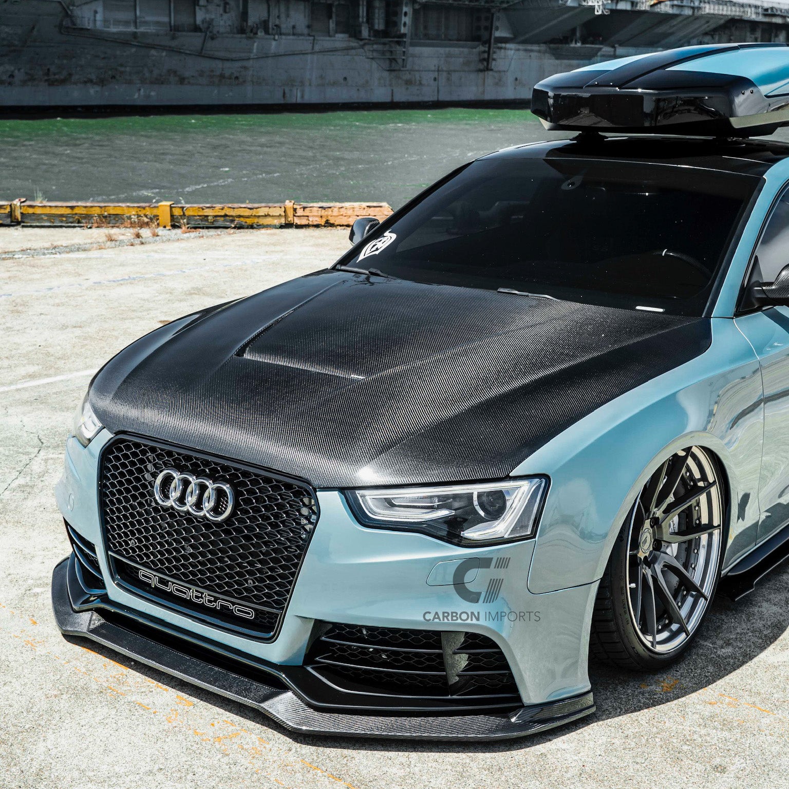 Audi RS5 B8/B8.5 Carbon Fiber Front Lip 2010-2016