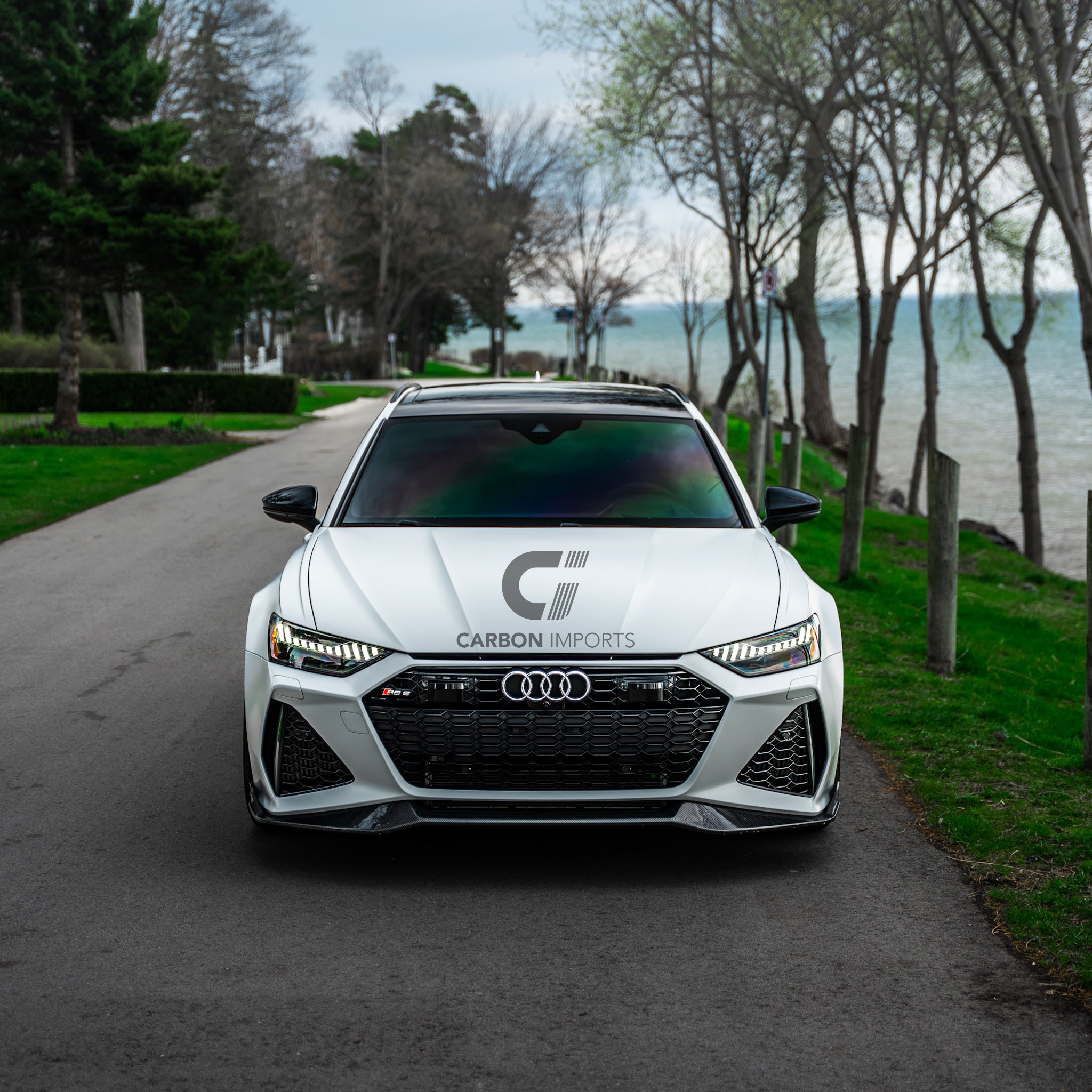 Audi RS6/RS7 C8 Carbon Fiber Front Lip 2020-2026