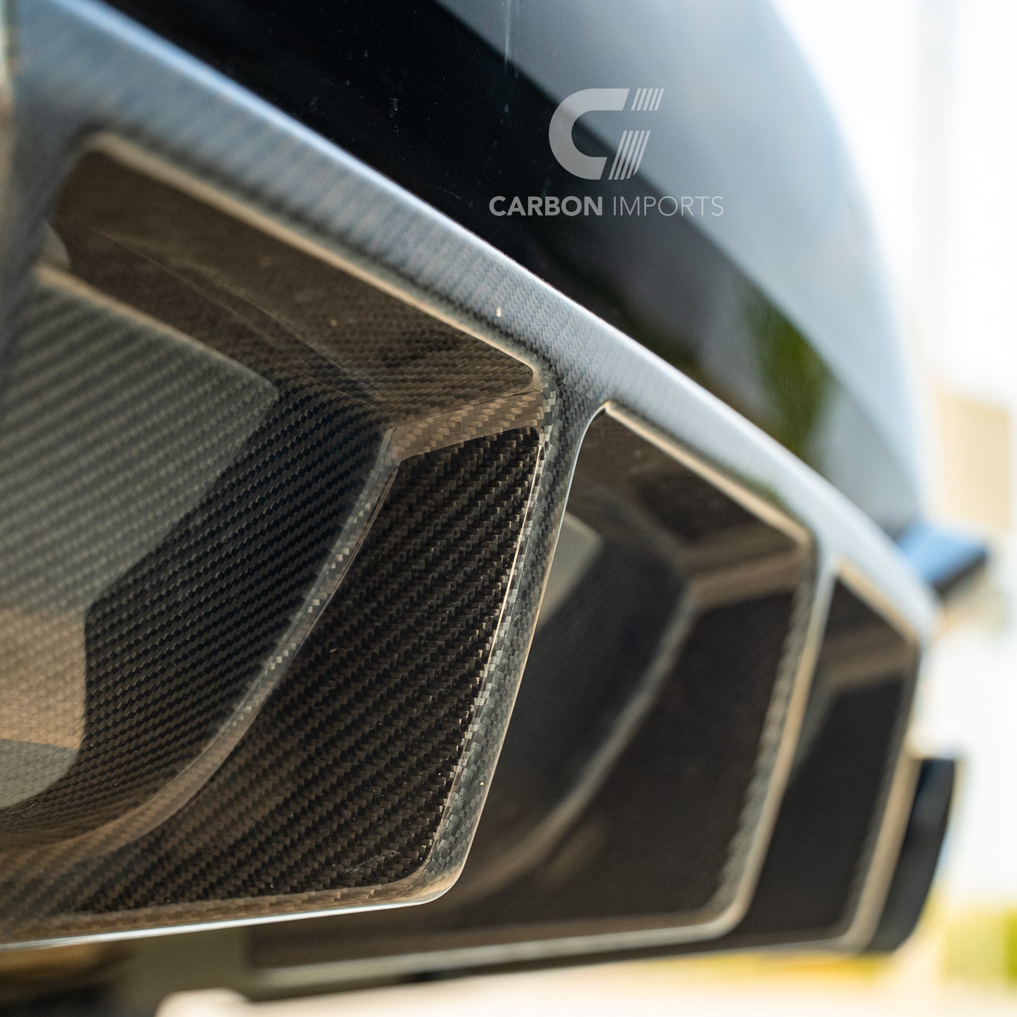 Audi S5/A5 S-Line B9.5 Carbon Fiber Rear Diffuser 2020-2025 V1
