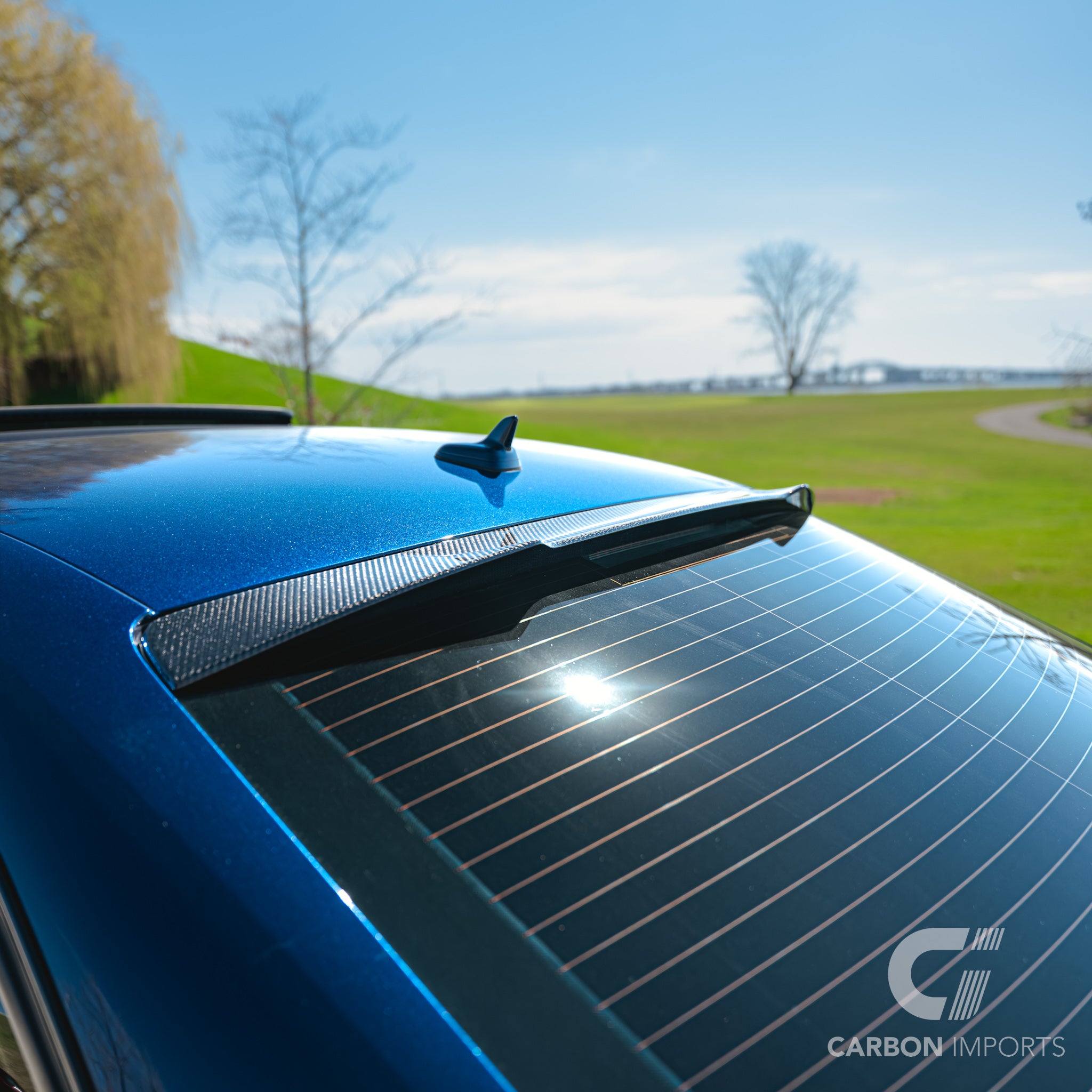 Audi S4/A4 B8/B8.5 Carbon Fiber Roof Spoiler 2009-2016