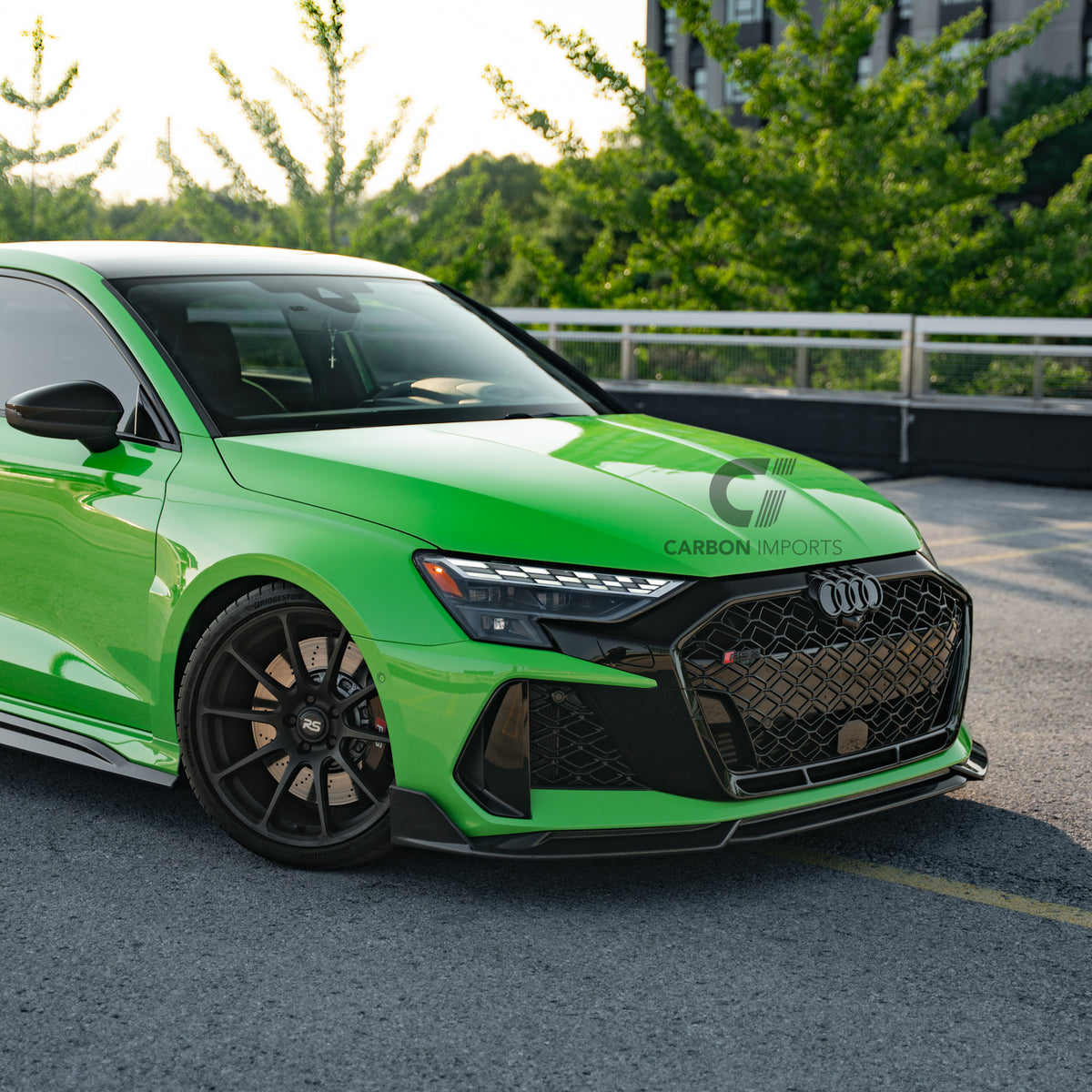 Audi RS3 8Y.5 Carbon Fiber Front Lip 2025-2026 V2