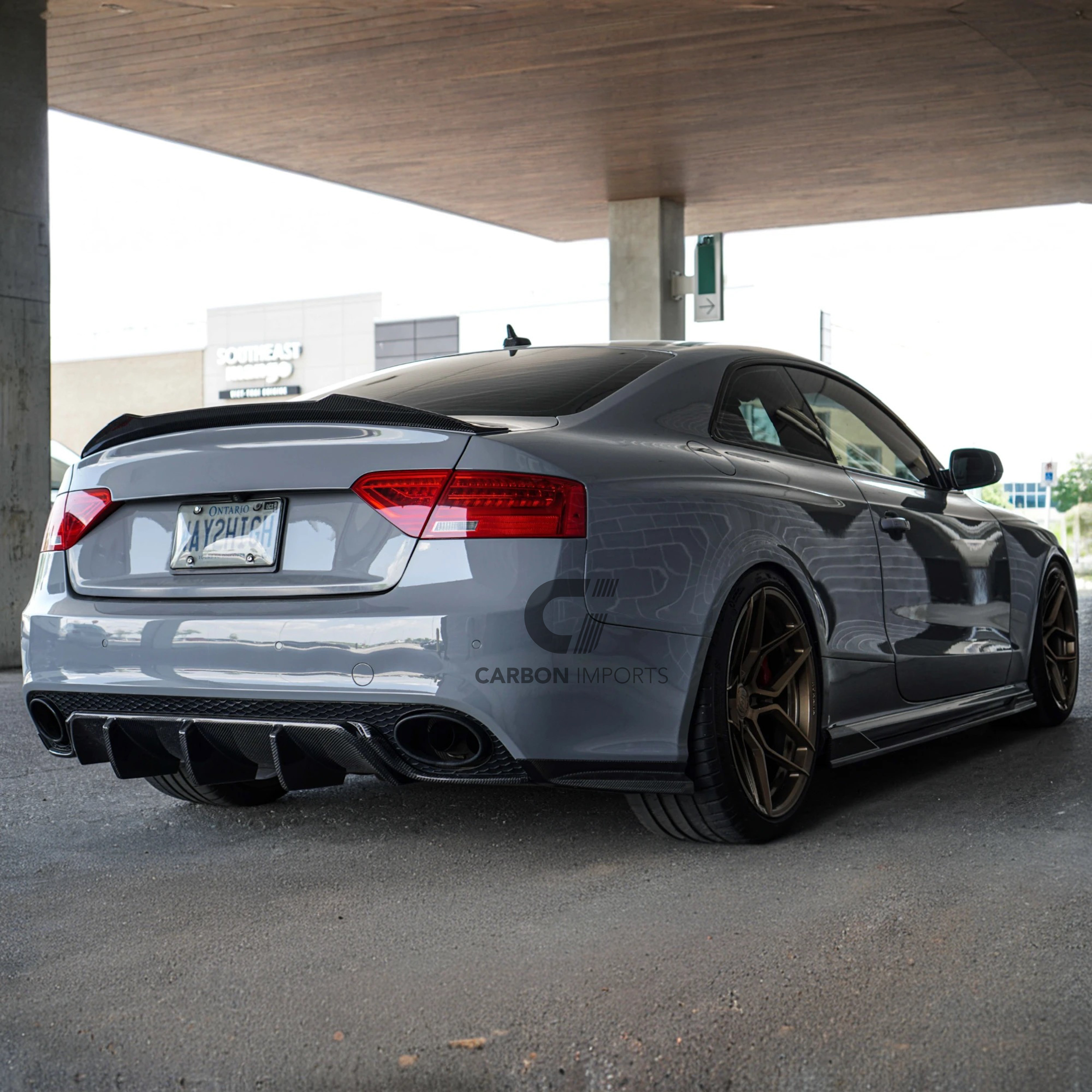 Audi RS5 B8/B8.5 Carbon Fiber Rear Diffuser 2010-2016