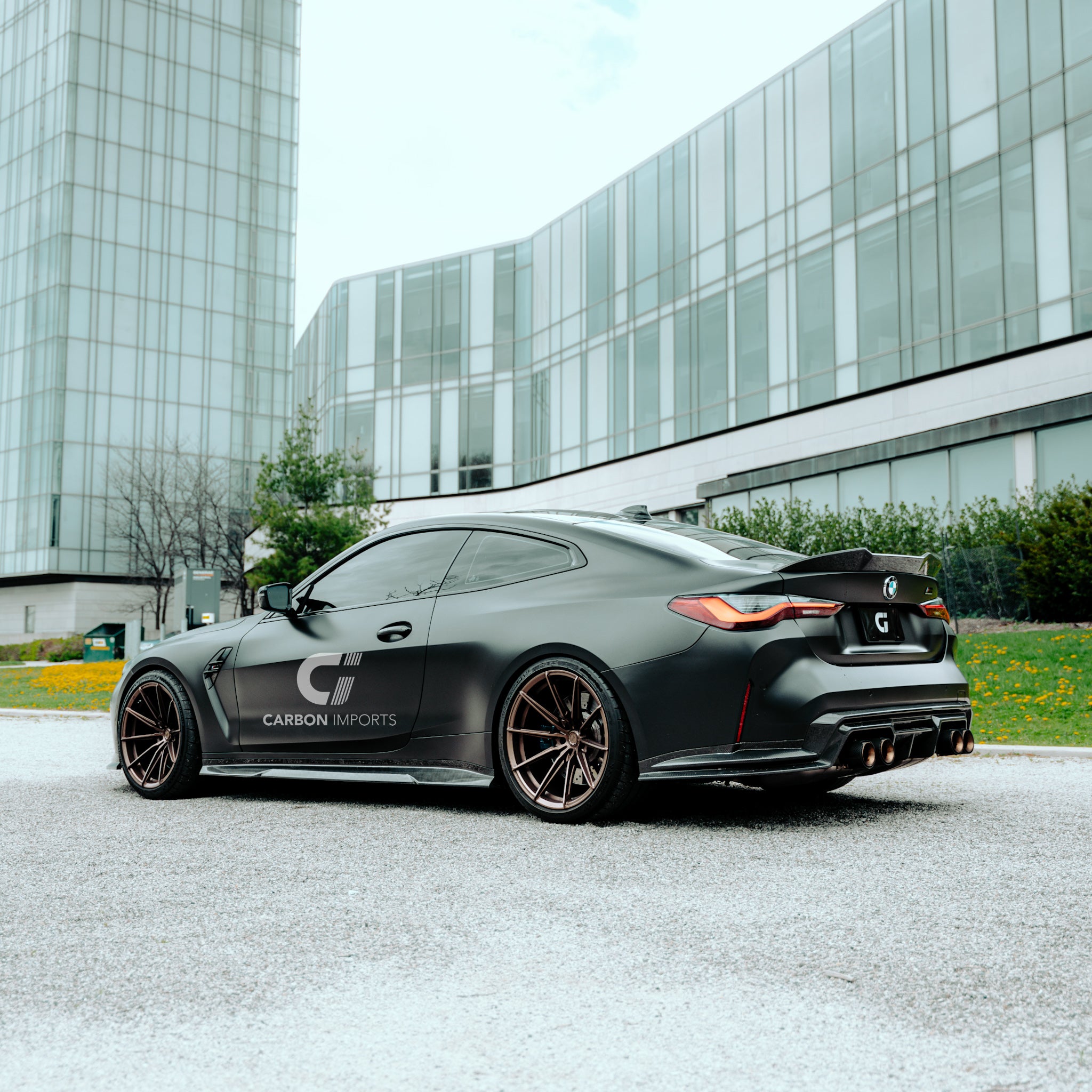 BMW M4 G82/G83 Carbon Fiber Side Skirts 2020-2026