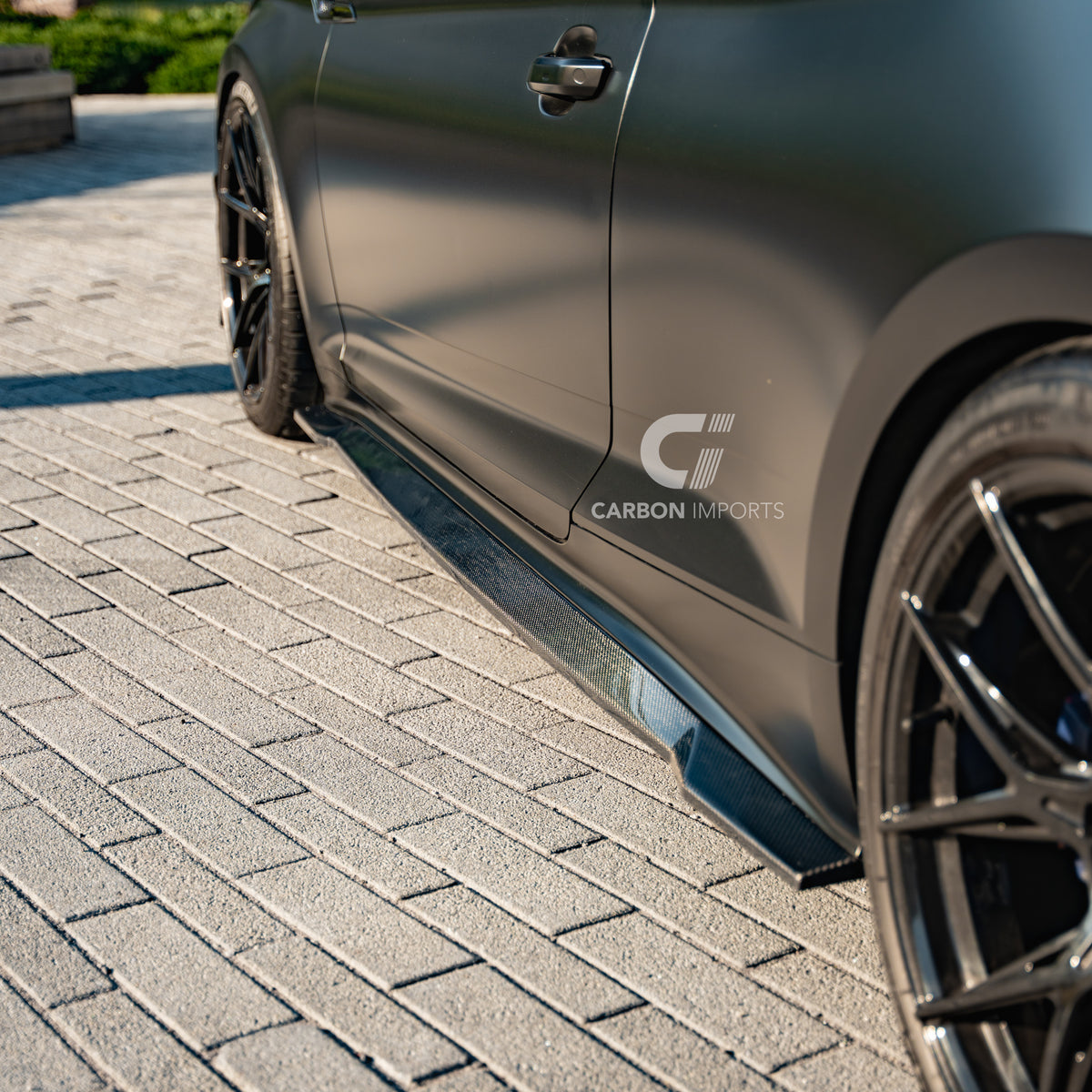 Audi S5/A5 S-Line B9.5 Carbon Fiber Side Skirts 2020-2025