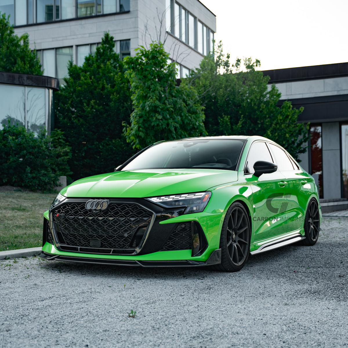 Audi RS3 8Y.5 Carbon Fiber Front Lip 2025-2026 V2