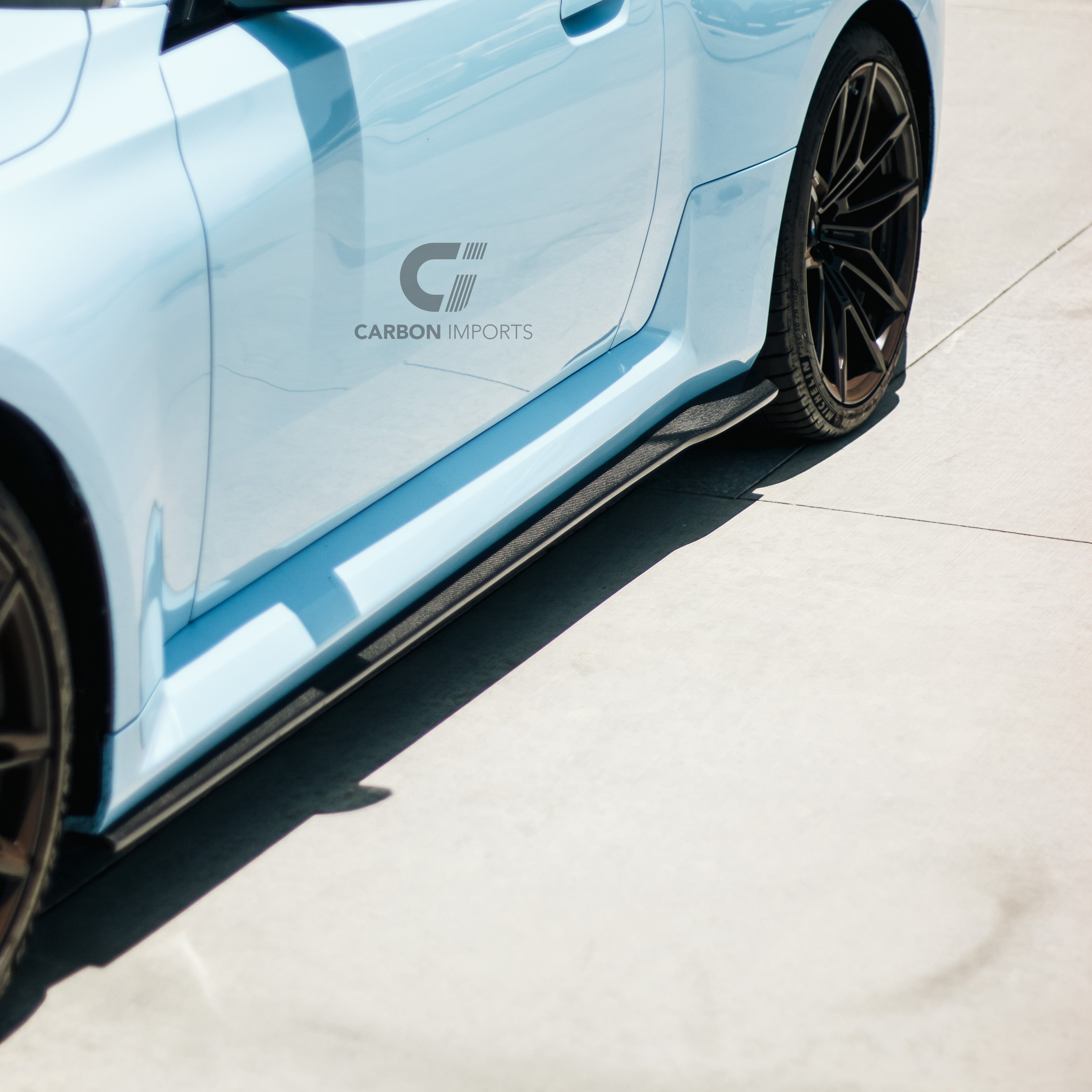 BMW M2 G87 Carbon Fiber Side Skirts 2023-2026