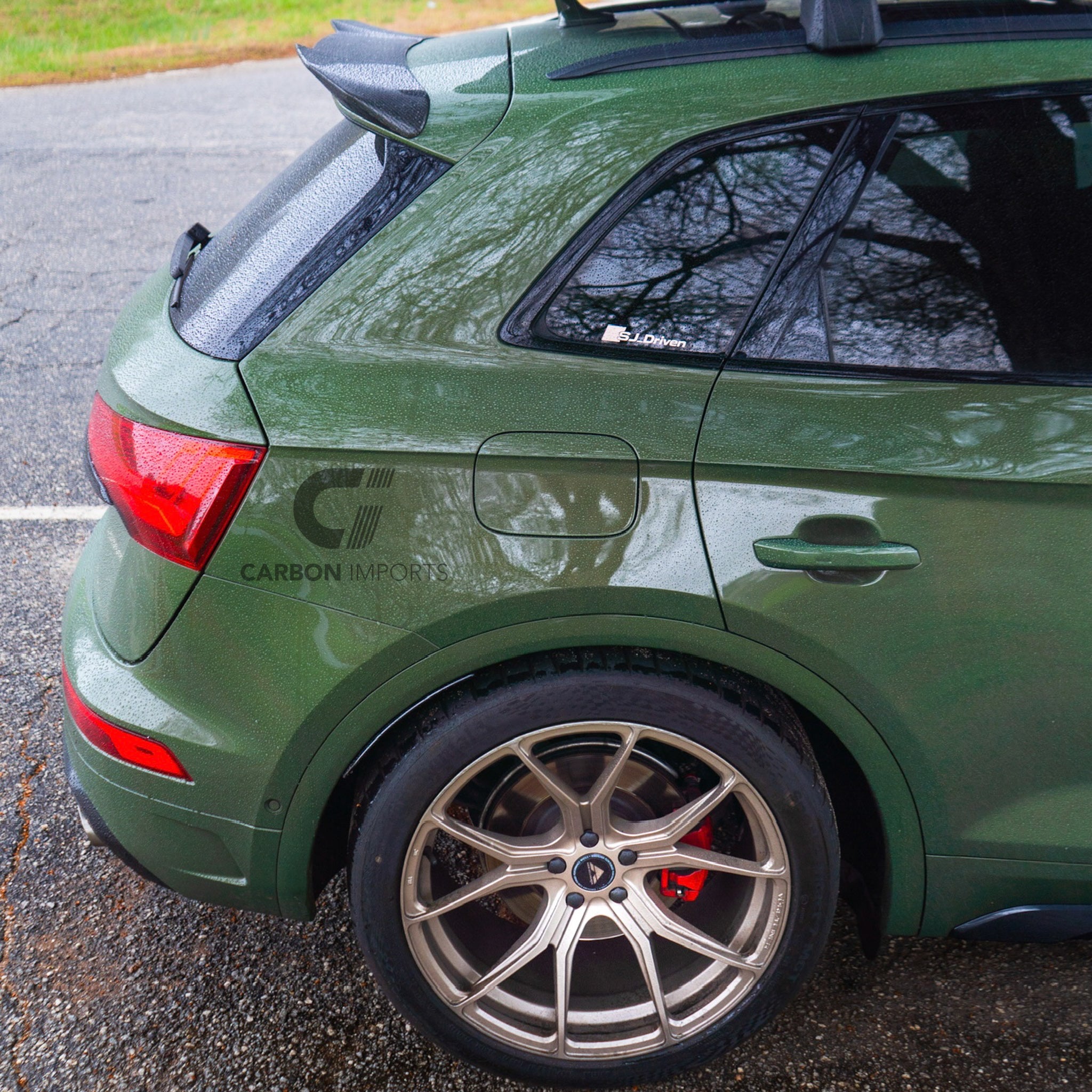 Audi Q5 S-Line/ SQ5 Carbon Fiber Roof Spoiler 2018-2023