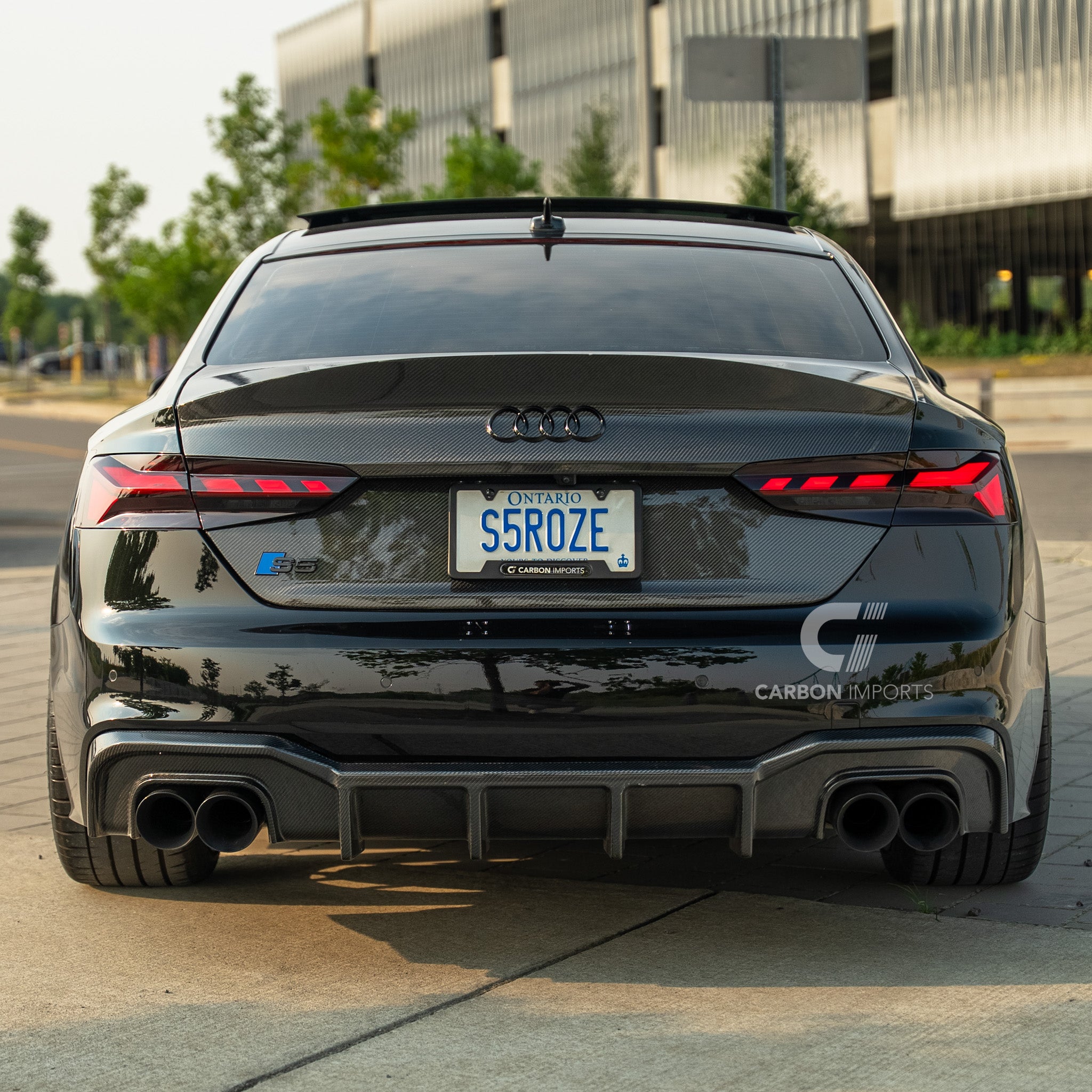 Audi A5/S5/RS5 B9/B9.5 Carbon Fiber Trunk Lid 2017-2025
