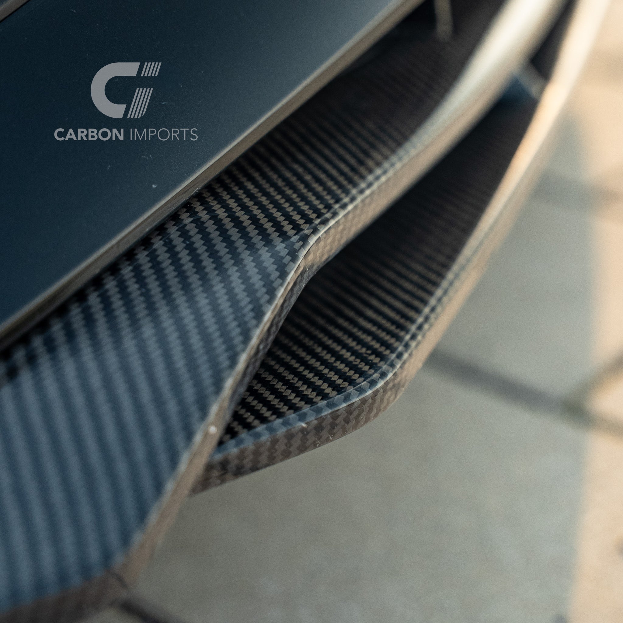Audi S5/A5 S-Line B9.5 Carbon Fiber Front Lip 2020-2025 V1