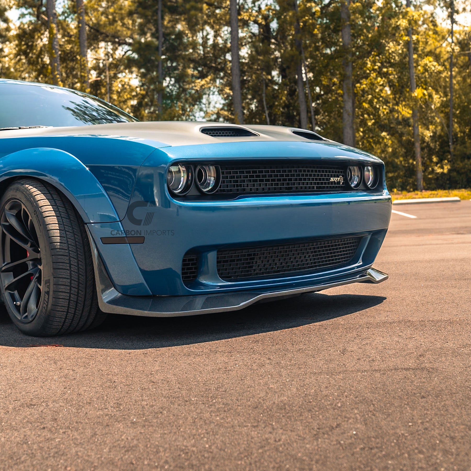 Dodge Challenger Hellcat Carbon Fiber Front Lip