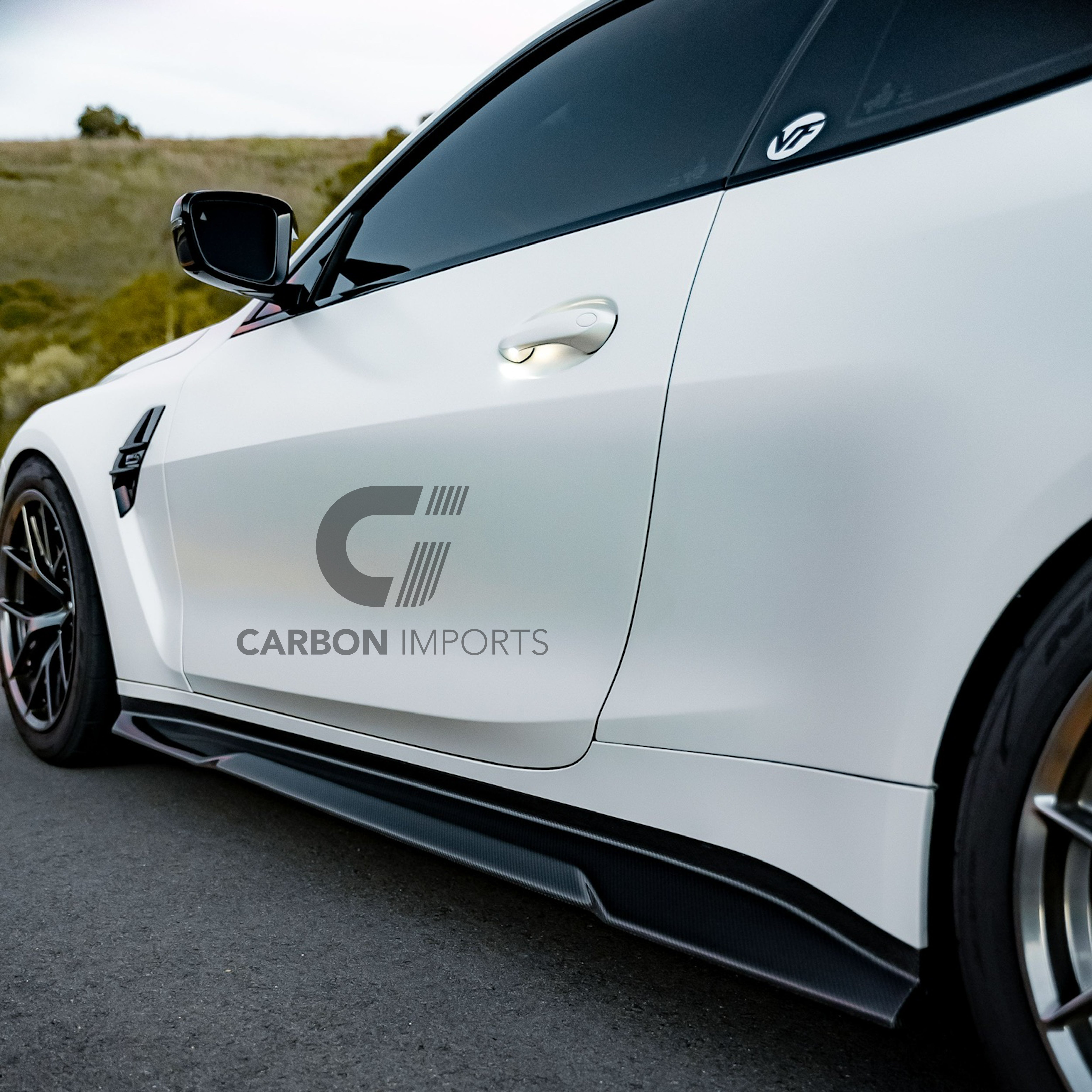 BMW M4 G82/G83 Carbon Fiber Side Skirts 2020-2026