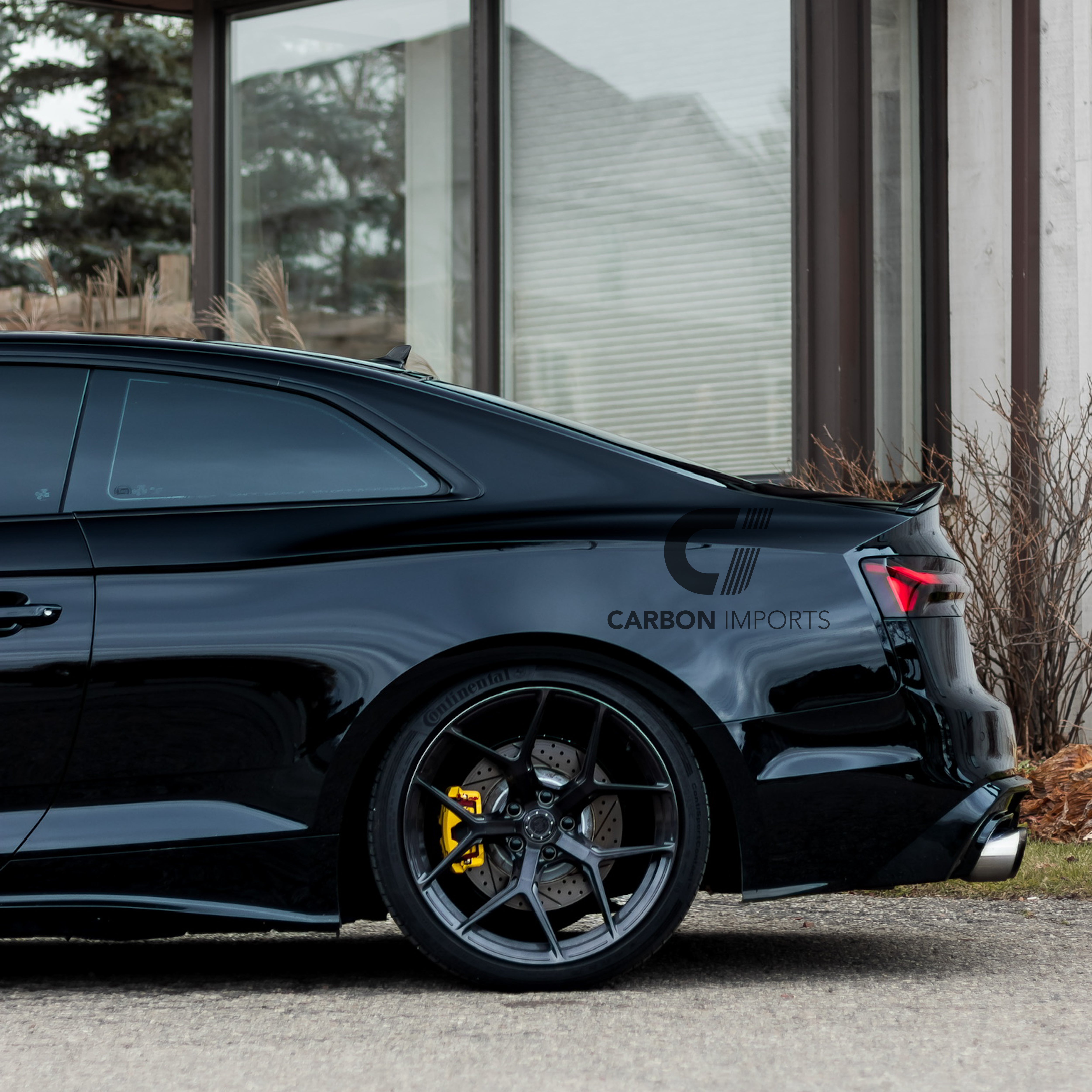 Audi A5/S5/RS5 B9/B9.5 Carbon Fiber Trunk Lip 2017-2025 Lowkick Version