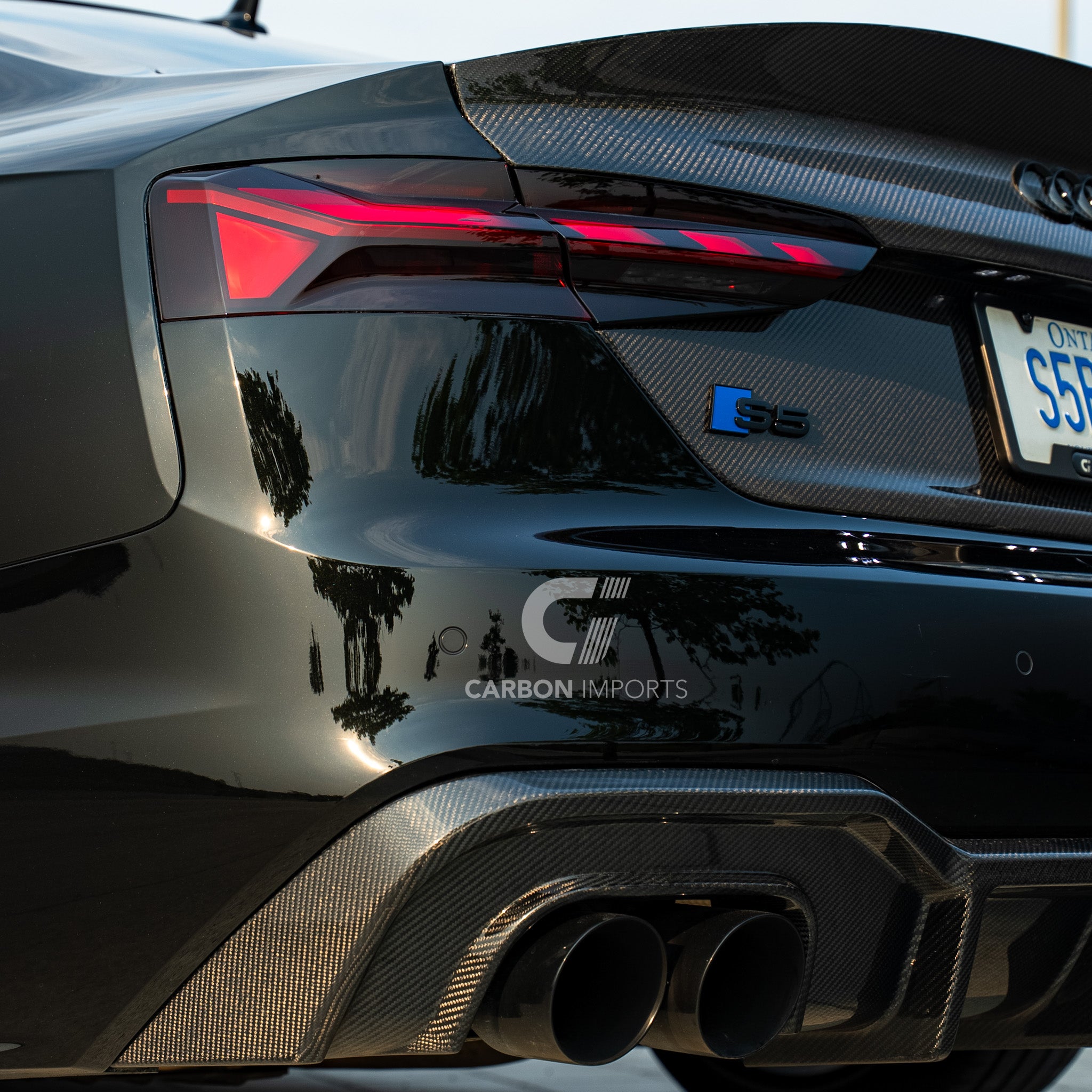 Audi A5/S5/RS5 B9/B9.5 Carbon Fiber Trunk Lid 2017-2025