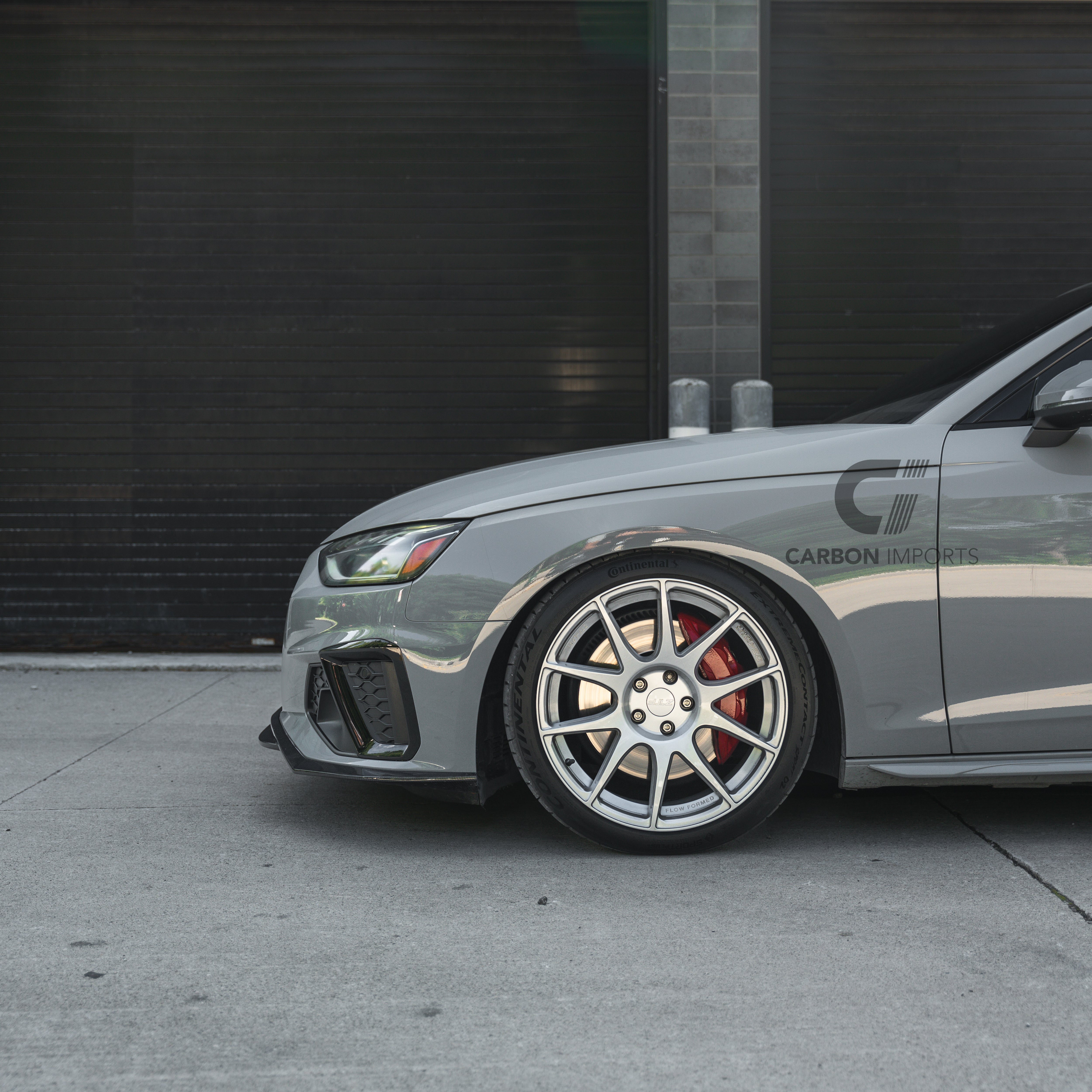 Audi S4/A4 S-Line B9.5 Carbon Fiber Front Lip 2020-2025