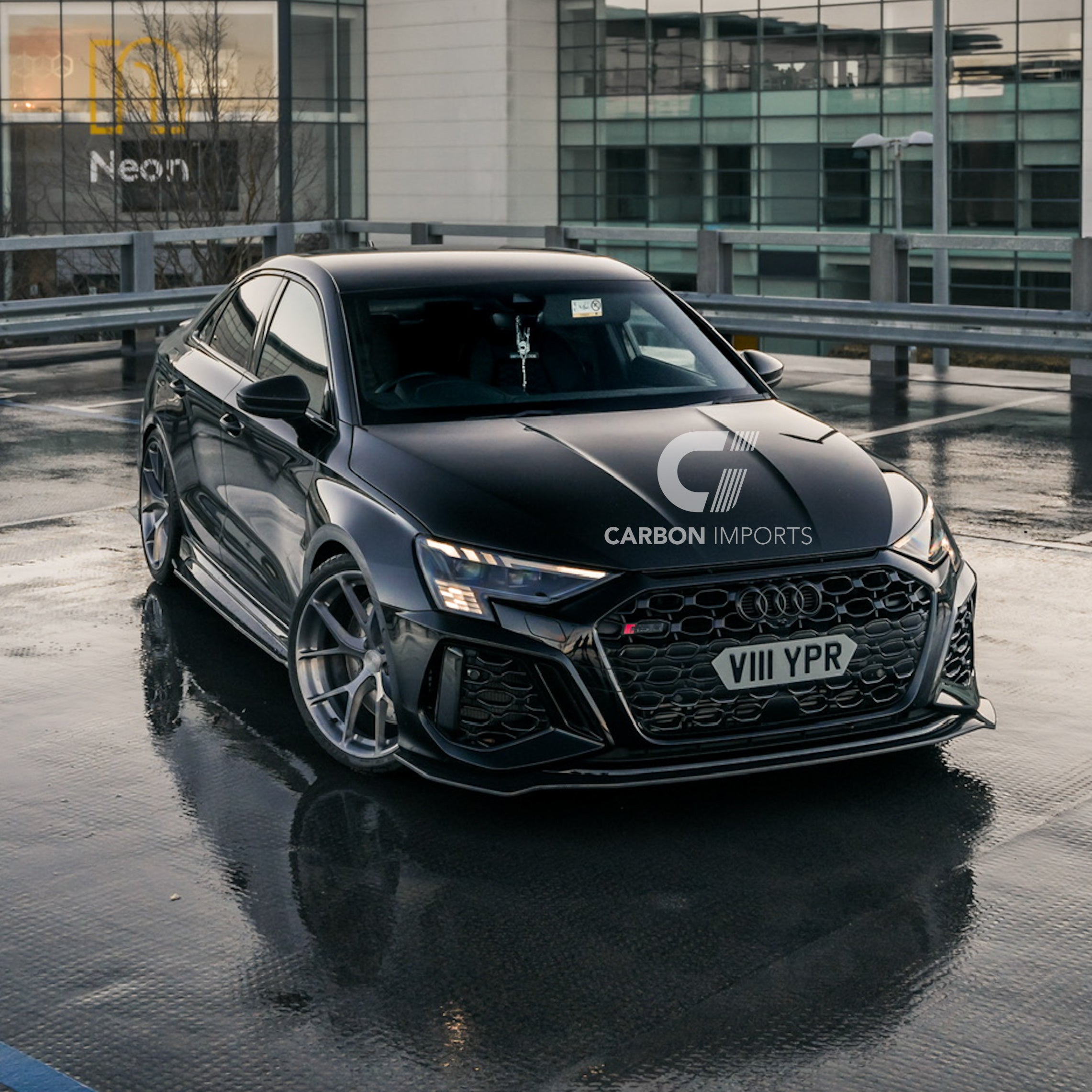 Audi RS3 8Y Carbon Fiber Side Skirts 2021-2024