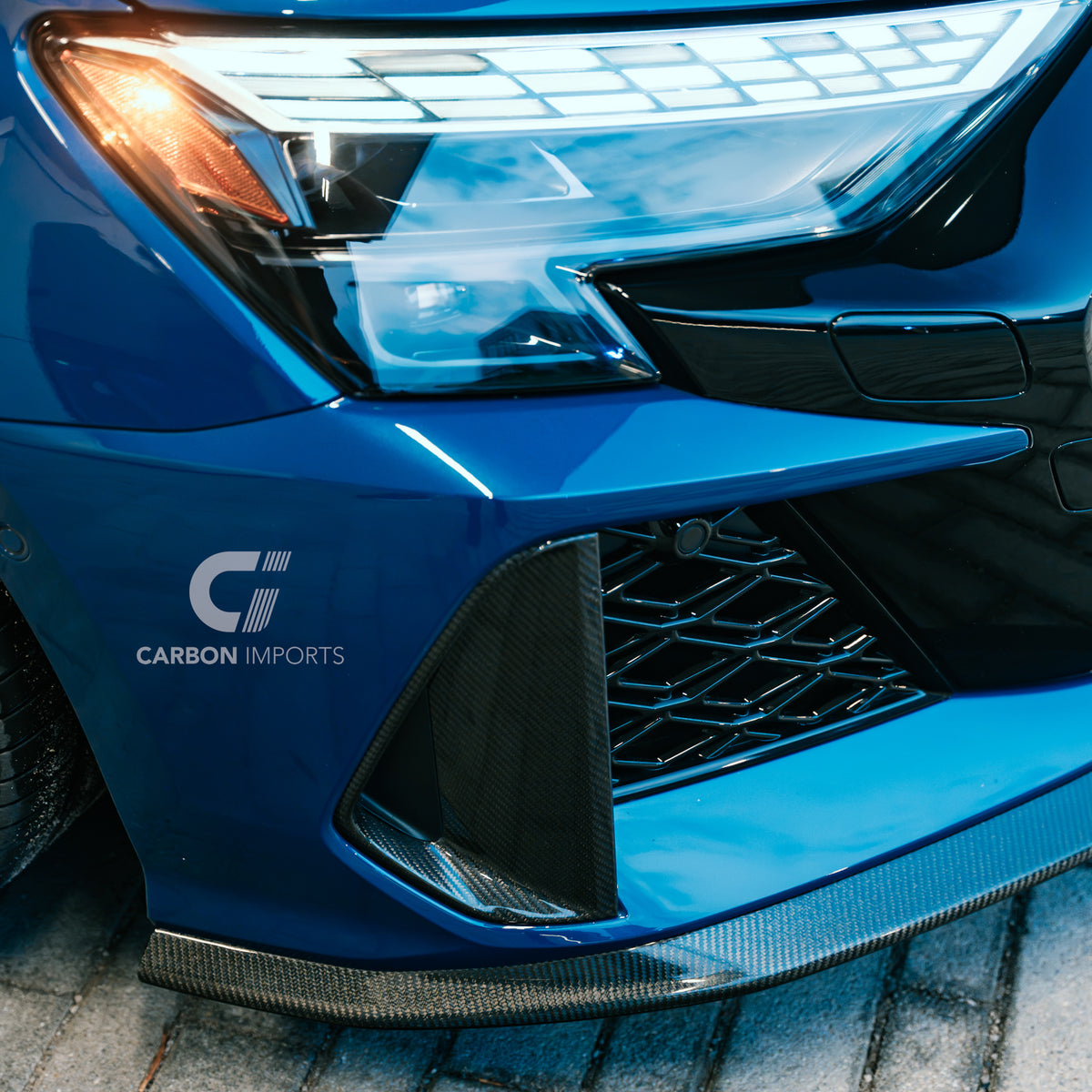 Audi RS3 8Y.5 Carbon Fiber Front Lip 2025-2026 V1