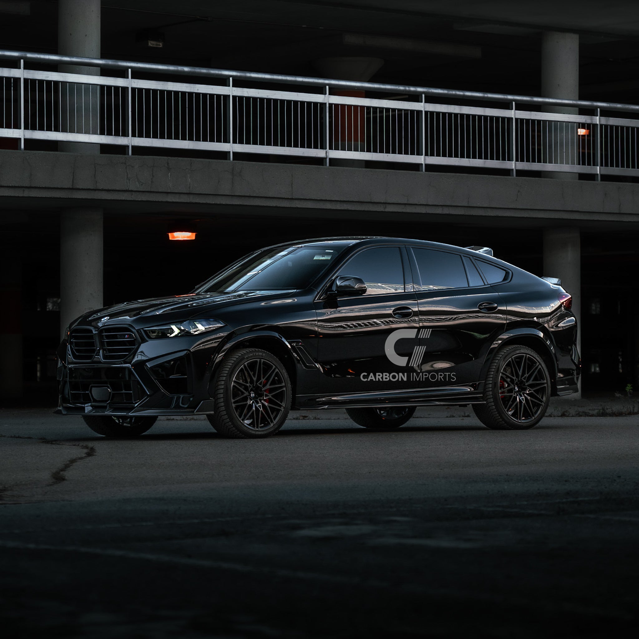 BMW X6M G06 Carbon Fiber Side Skirts 2024-2026