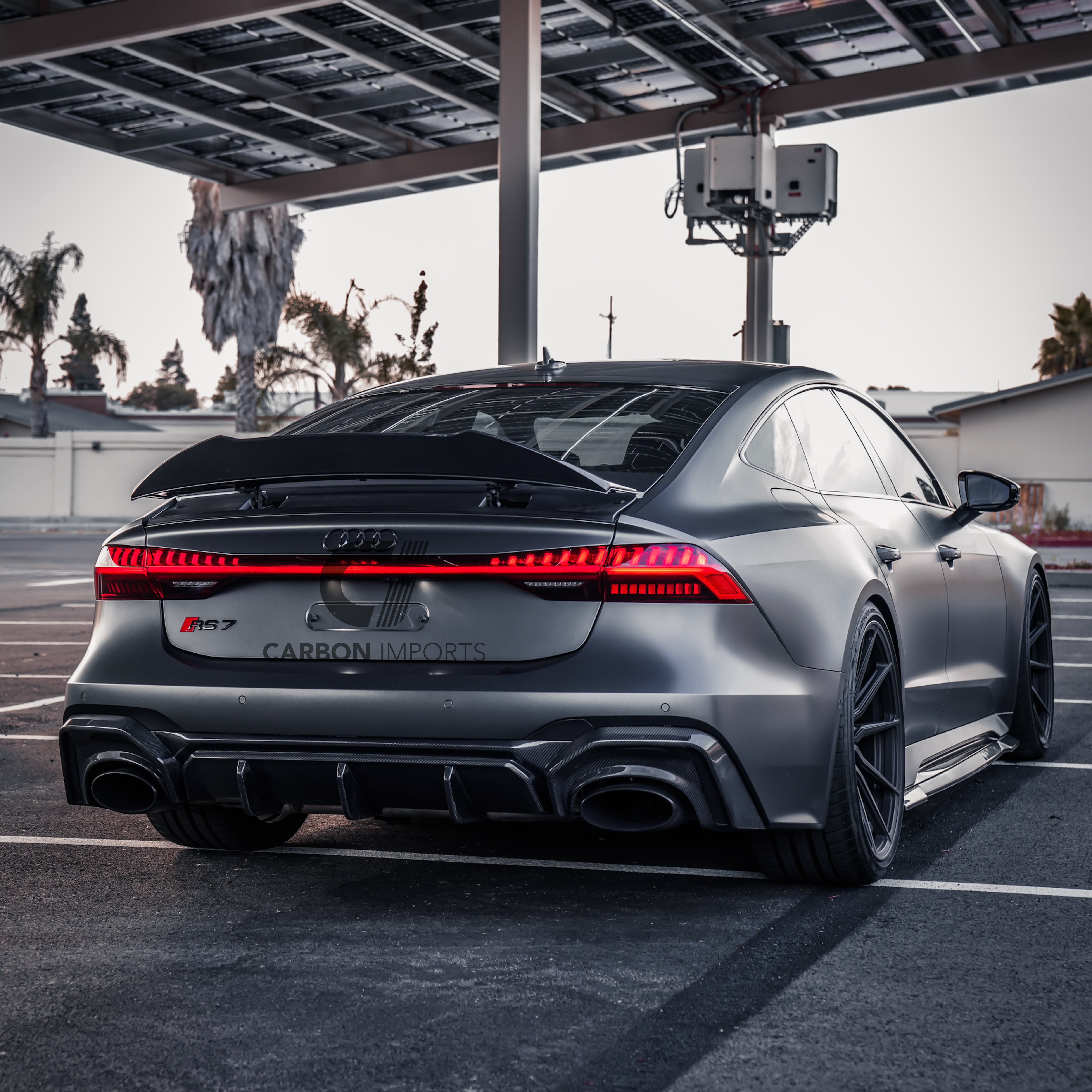 Audi RS6/RS7 C8 Carbon Fiber Side Skirts 2020-2026
