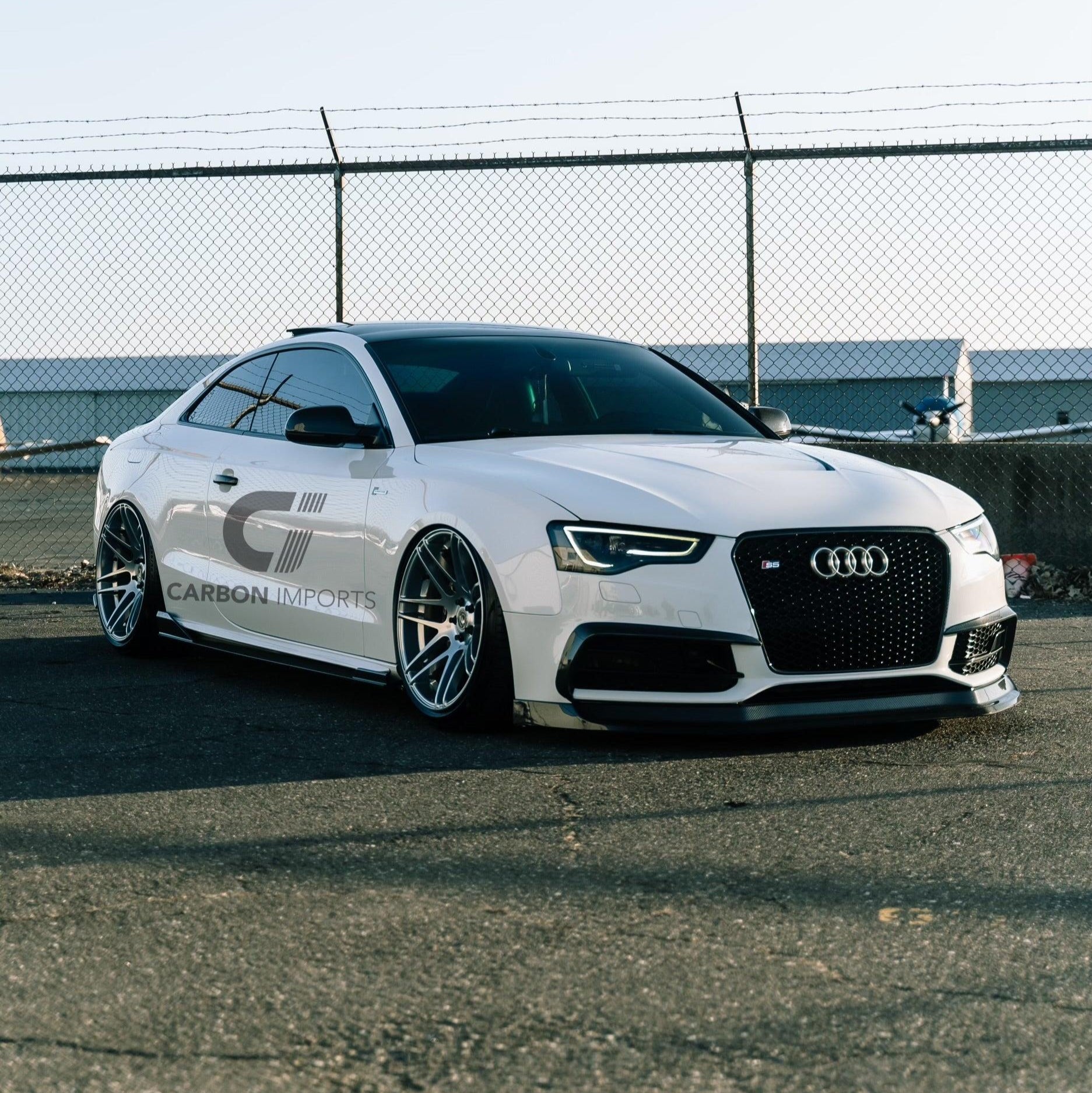 Audi S5/A5 B8/B8.5 Carbon Fiber Side Skirts 2007-2016