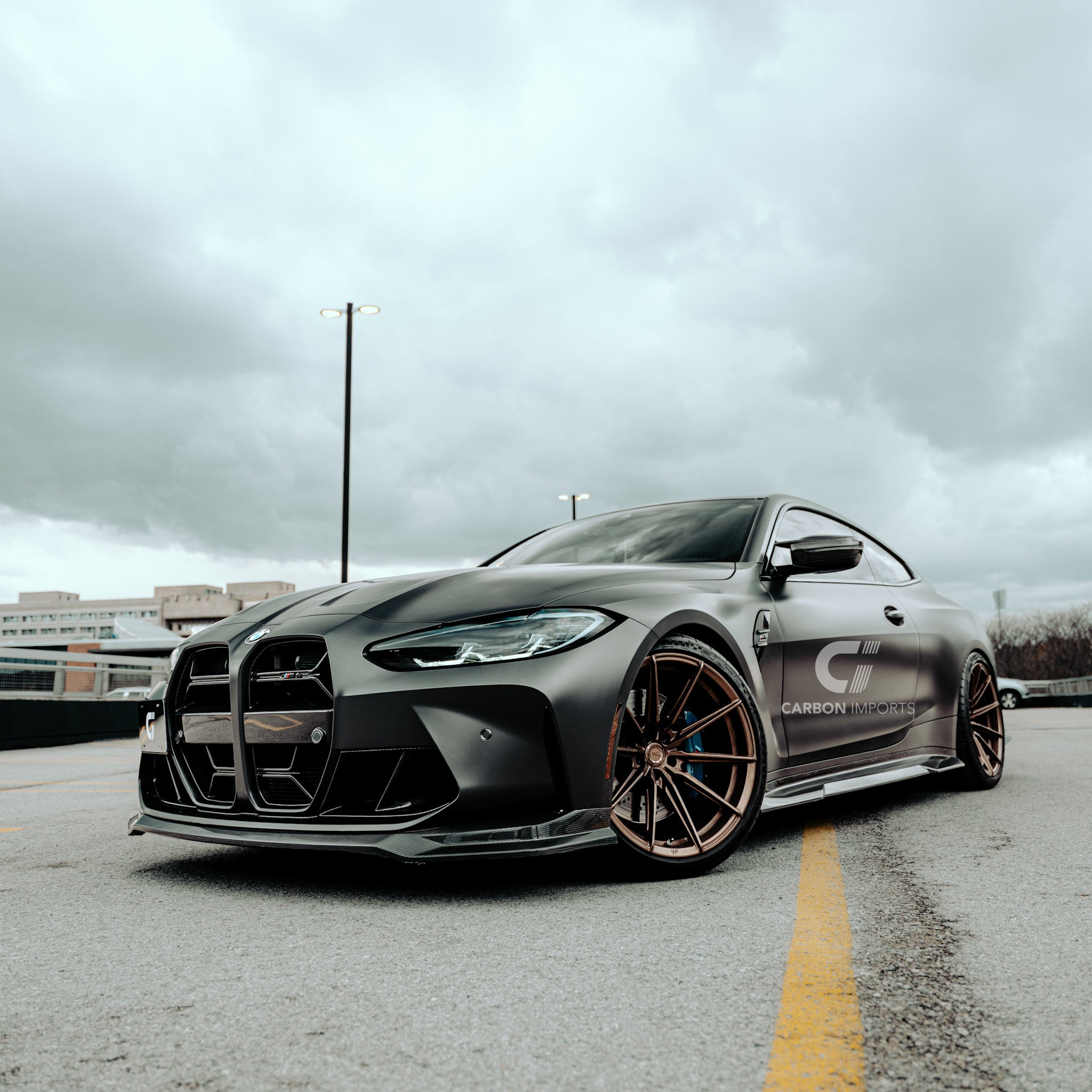 BMW M4 G82/G83 Carbon Fiber Side Skirts 2020-2026