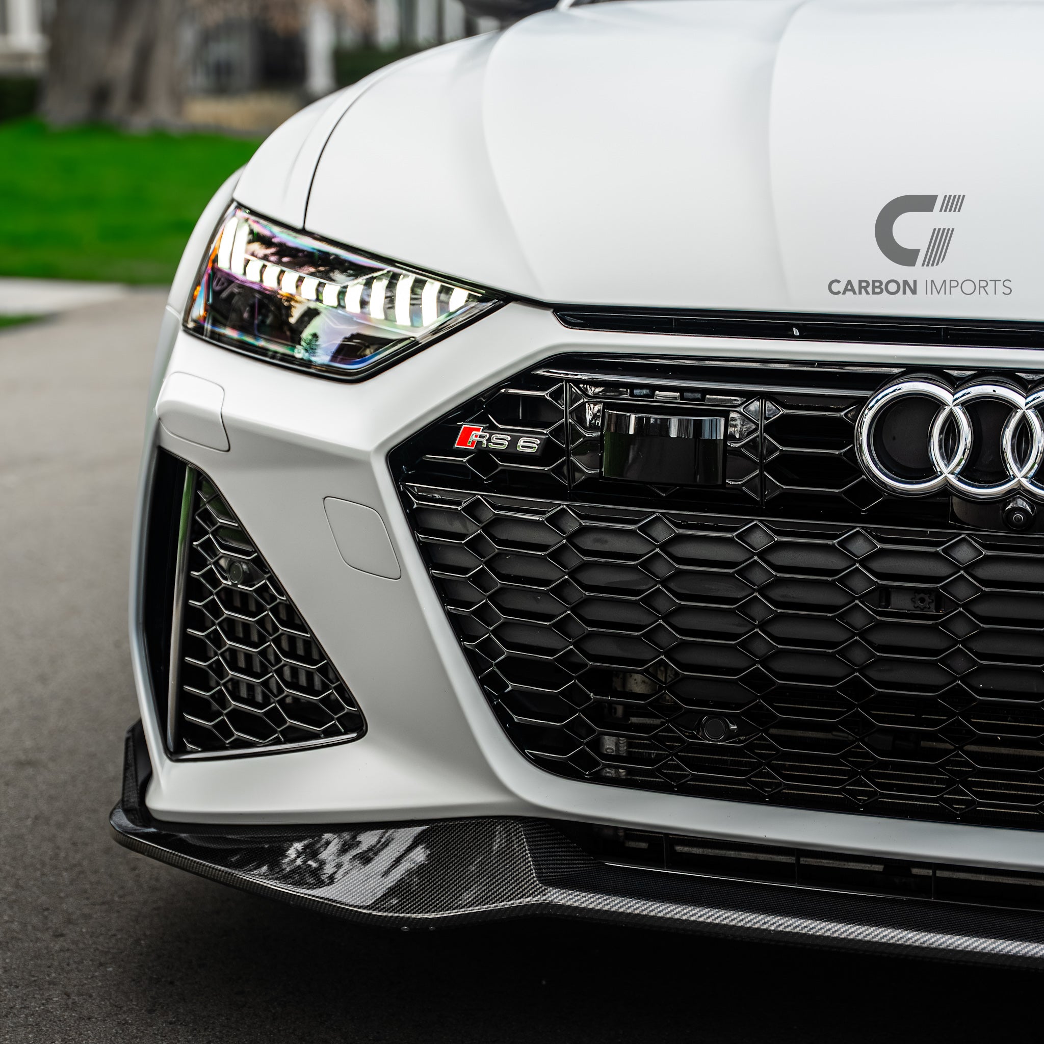 Audi RS6/RS7 C8 Carbon Fiber Front Lip 2020-2026