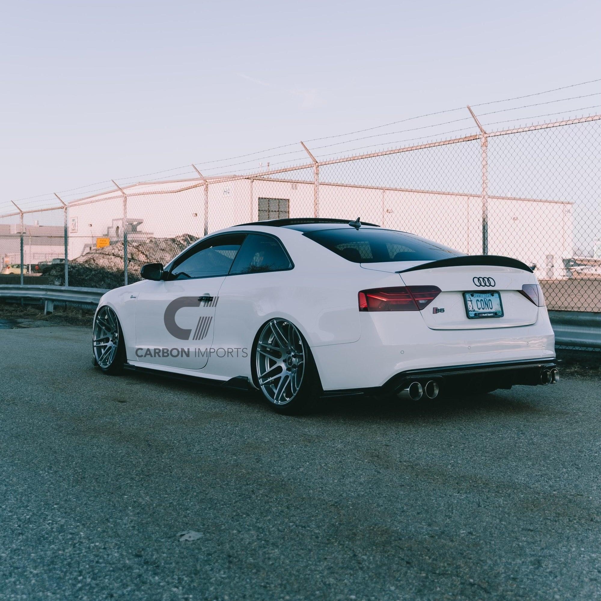 Audi S5/A5 B8/B8.5 Carbon Fiber Side Skirts 2007-2016