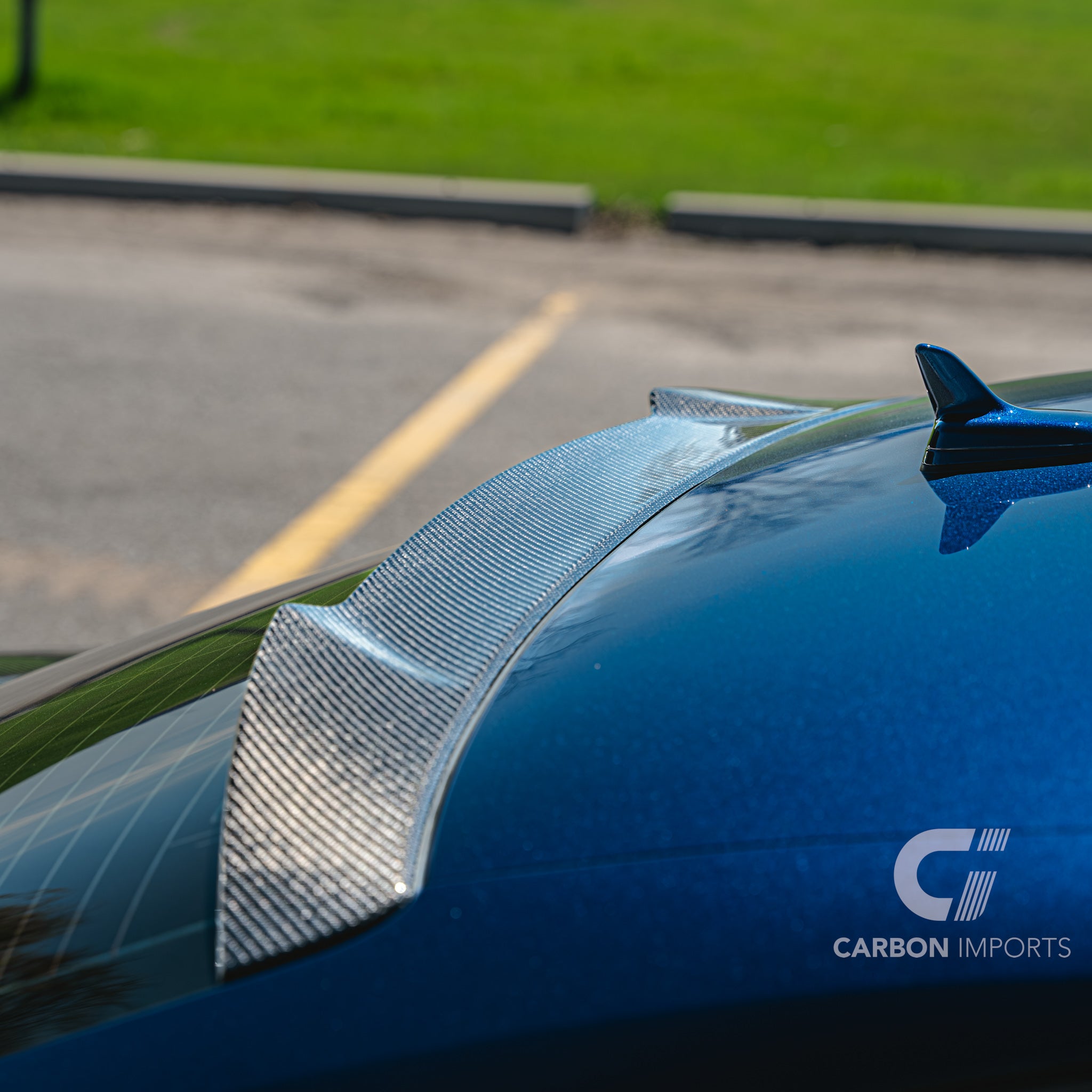 Audi S4/A4 B8/B8.5 Carbon Fiber Roof Spoiler 2009-2016