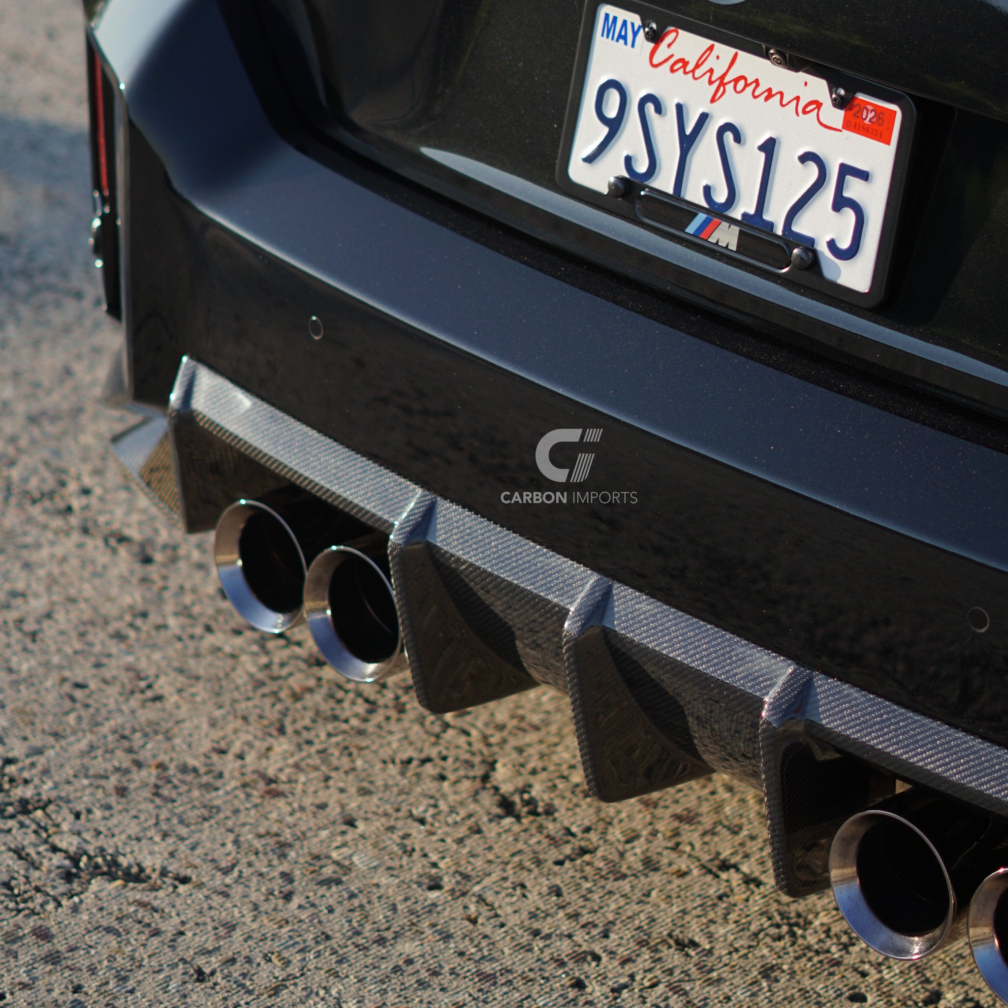 BMW M2 G87 Carbon Fiber Rear Diffuser 2023-2026