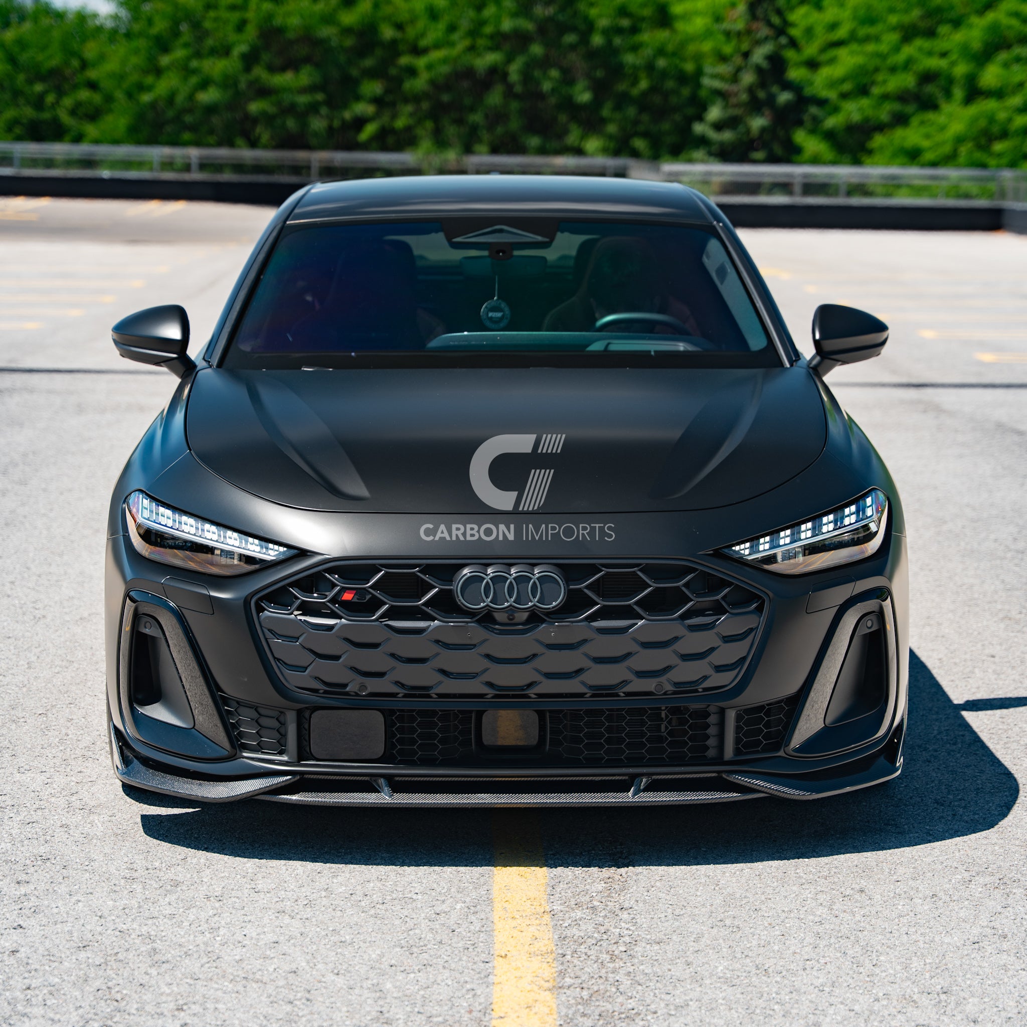 Audi S5/A5 S-Line B10 Carbon Fiber Front Lip 2025-2027