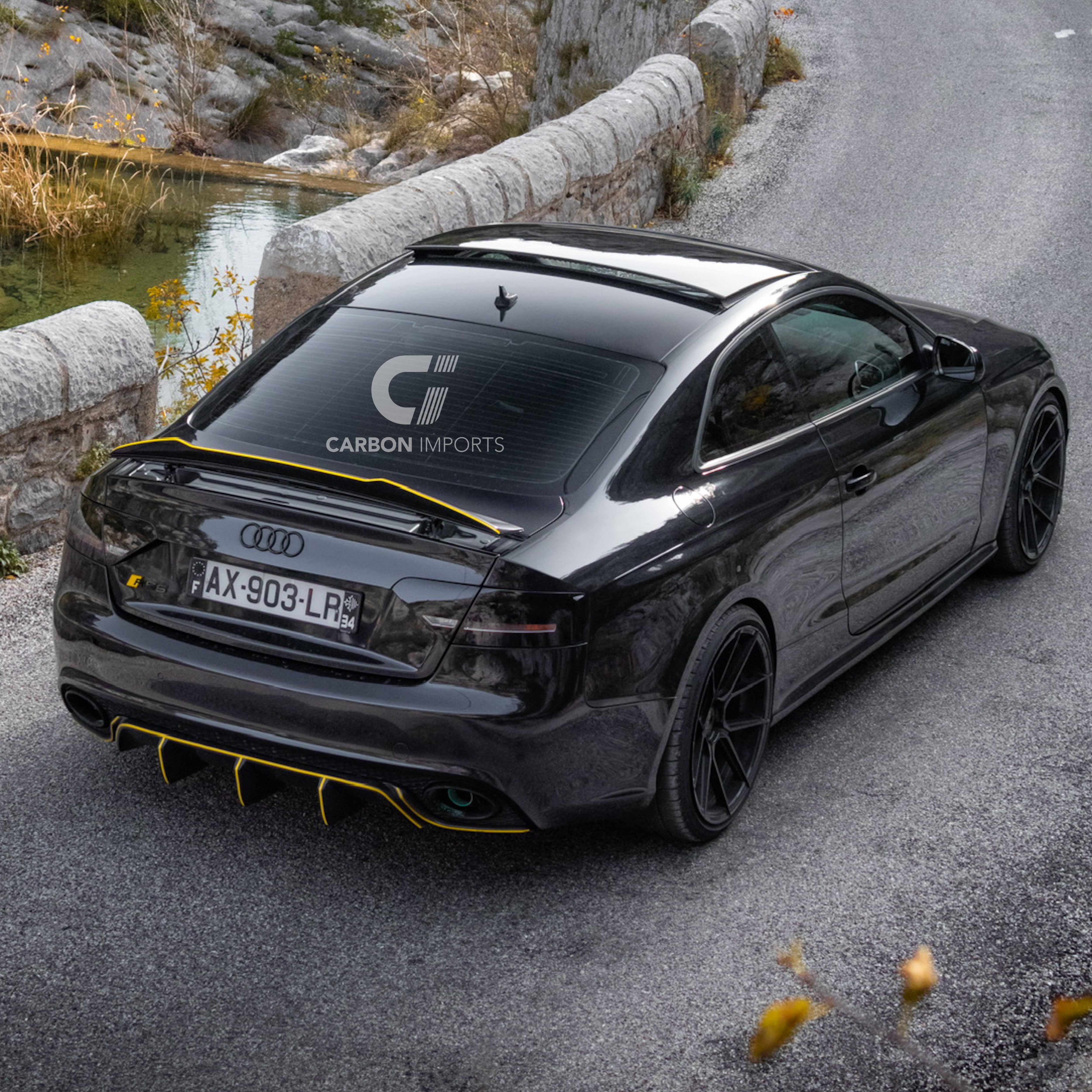 Audi RS5 B8/B8.5 Carbon Fiber Rear Diffuser 2010-2016