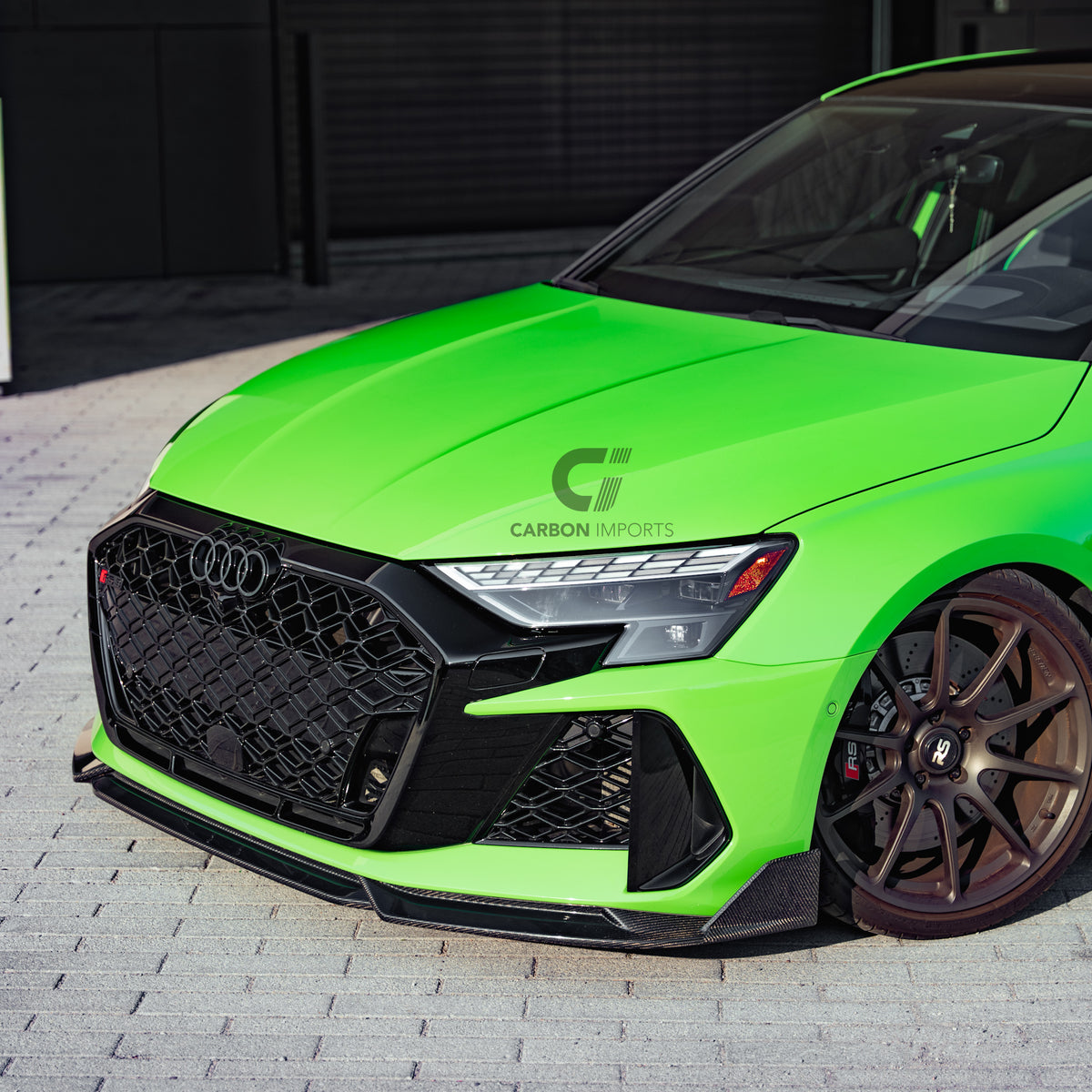 Audi RS3 8Y.5 Carbon Fiber Front Lip 2025-2026 V2