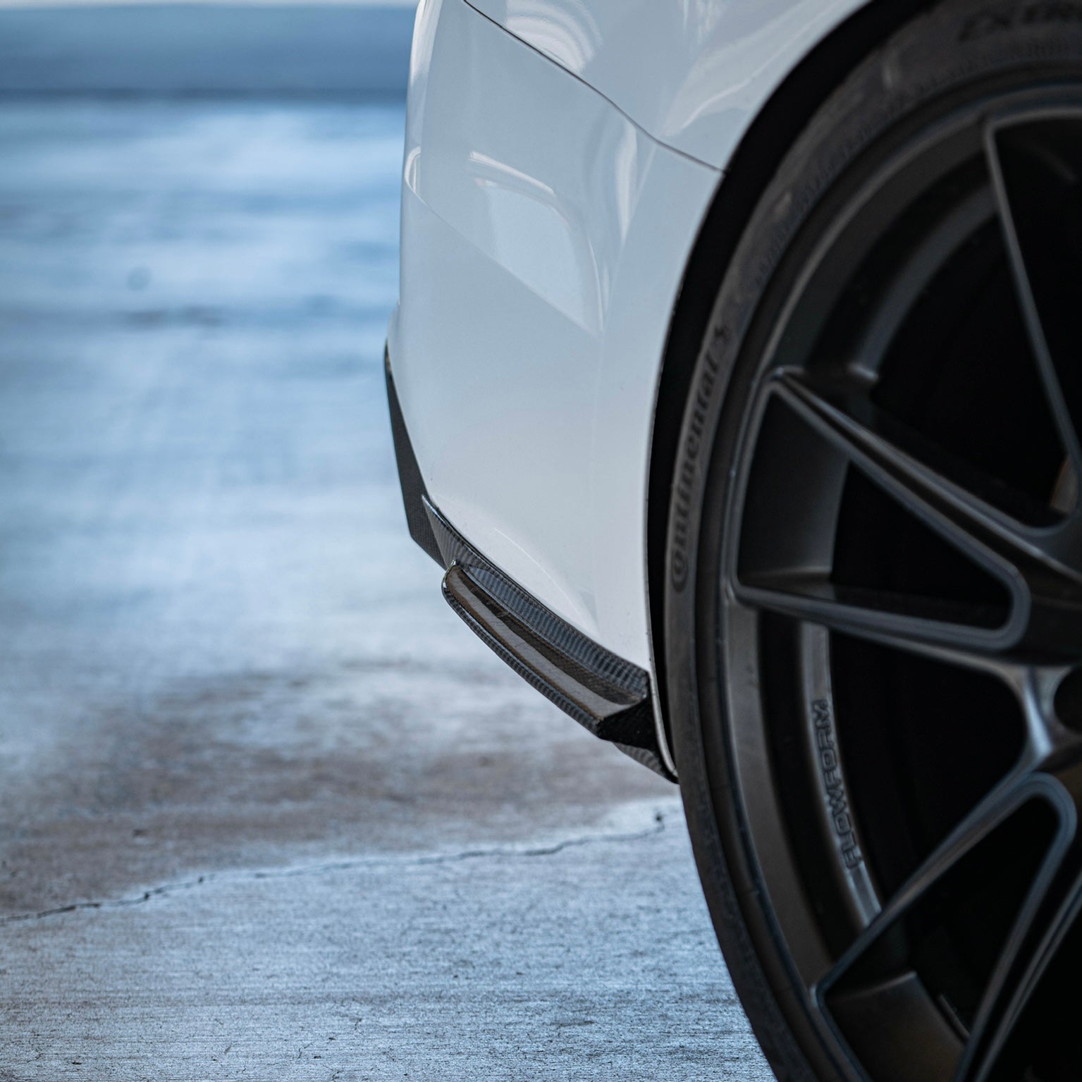 Audi S5/A5 B9 Carbon Fiber Rear Bumper Canards 2017-2019