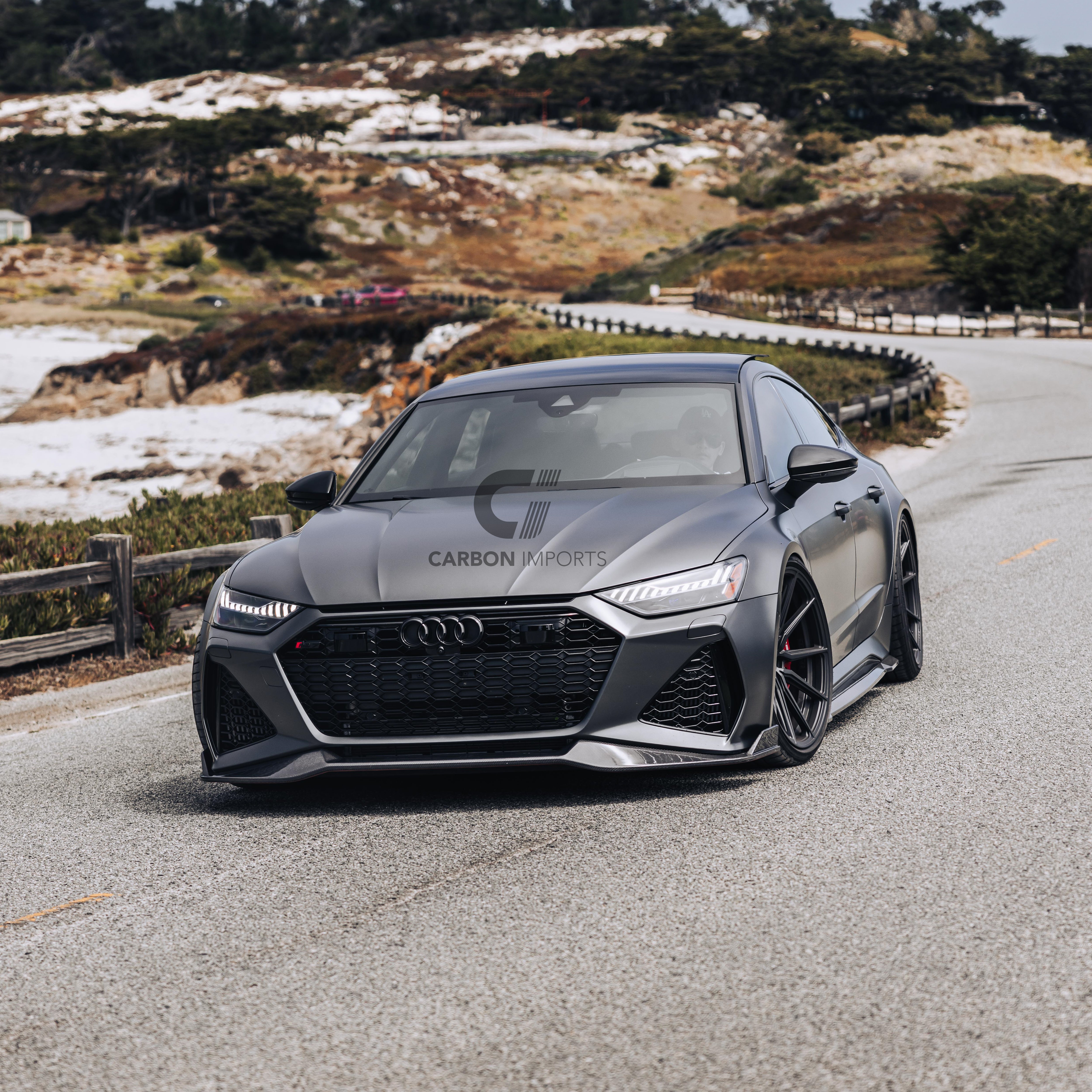 Audi RS6/RS7 C8 Carbon Fiber Front Lip 2020-2026