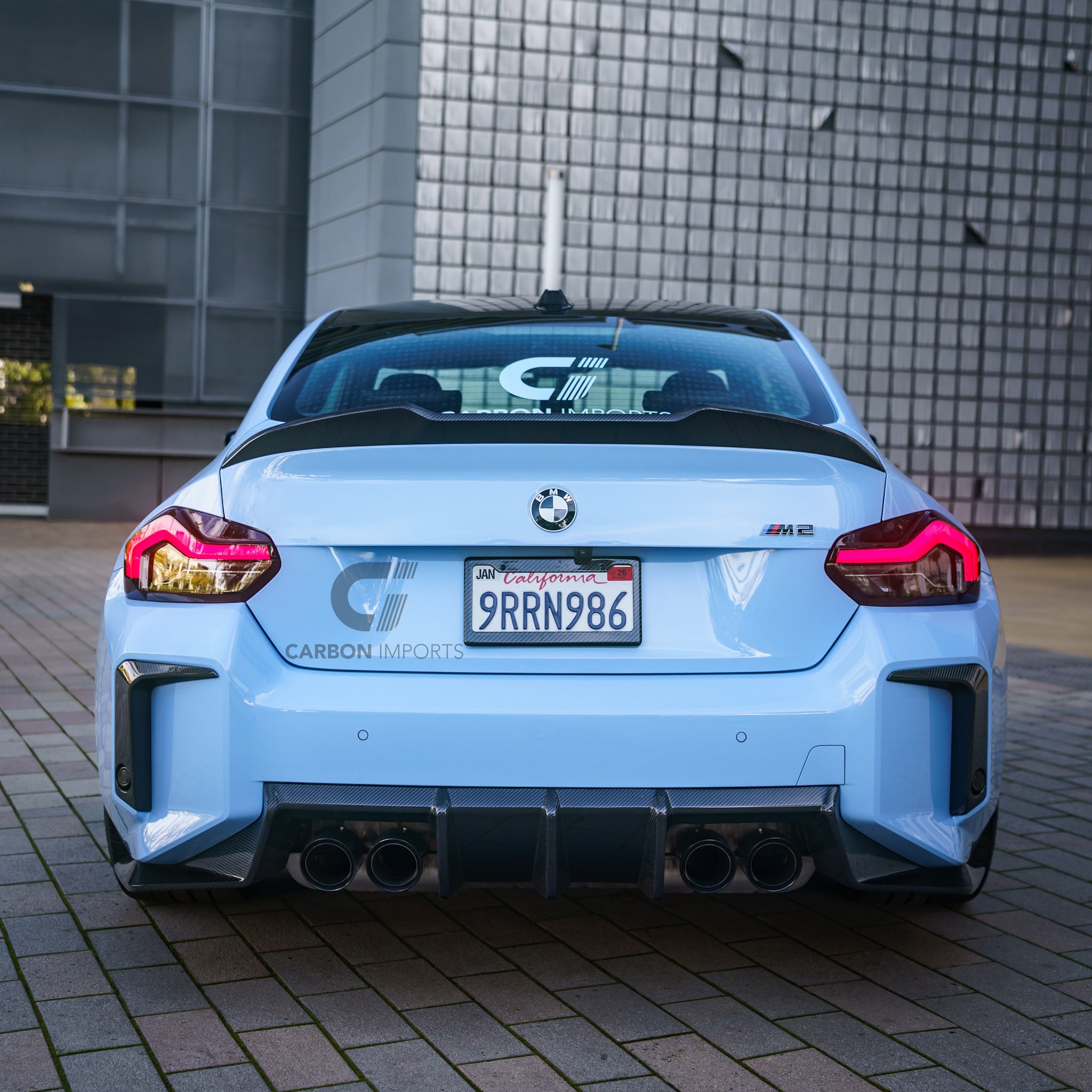 BMW M2 G87 Carbon Fiber Trunk Lip 2023-2026