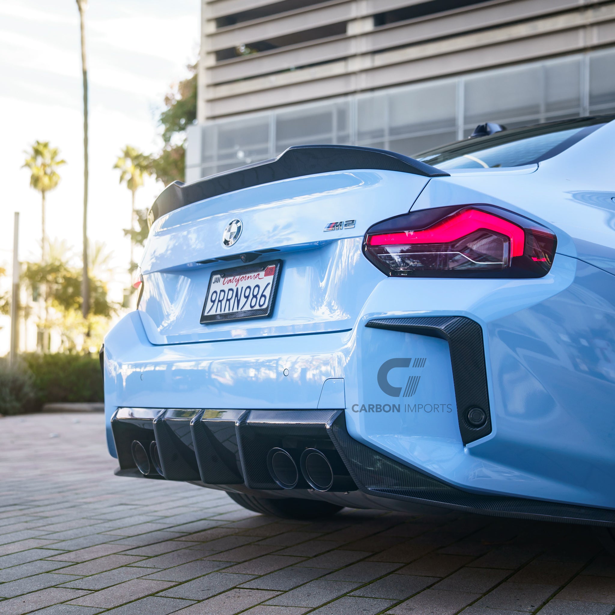 BMW M2 G87 Carbon Fiber Trunk Lip 2023-2026