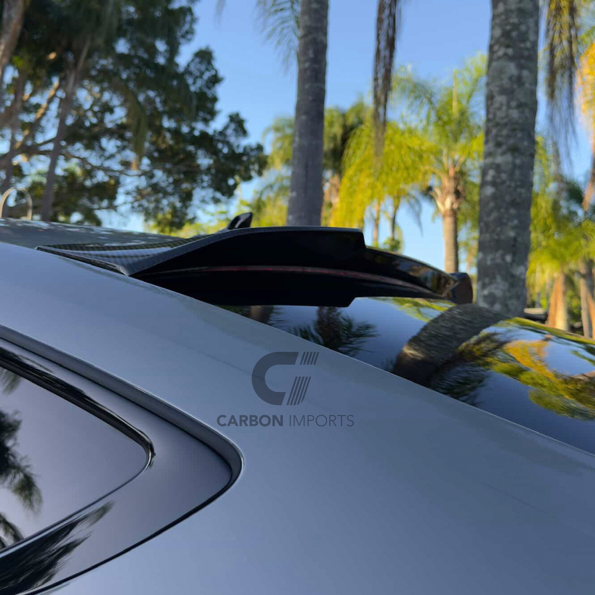 Audi A5/S5/RS5 B9/B9.5 Carbon Fiber Roof Spoiler 2017-2025 V2